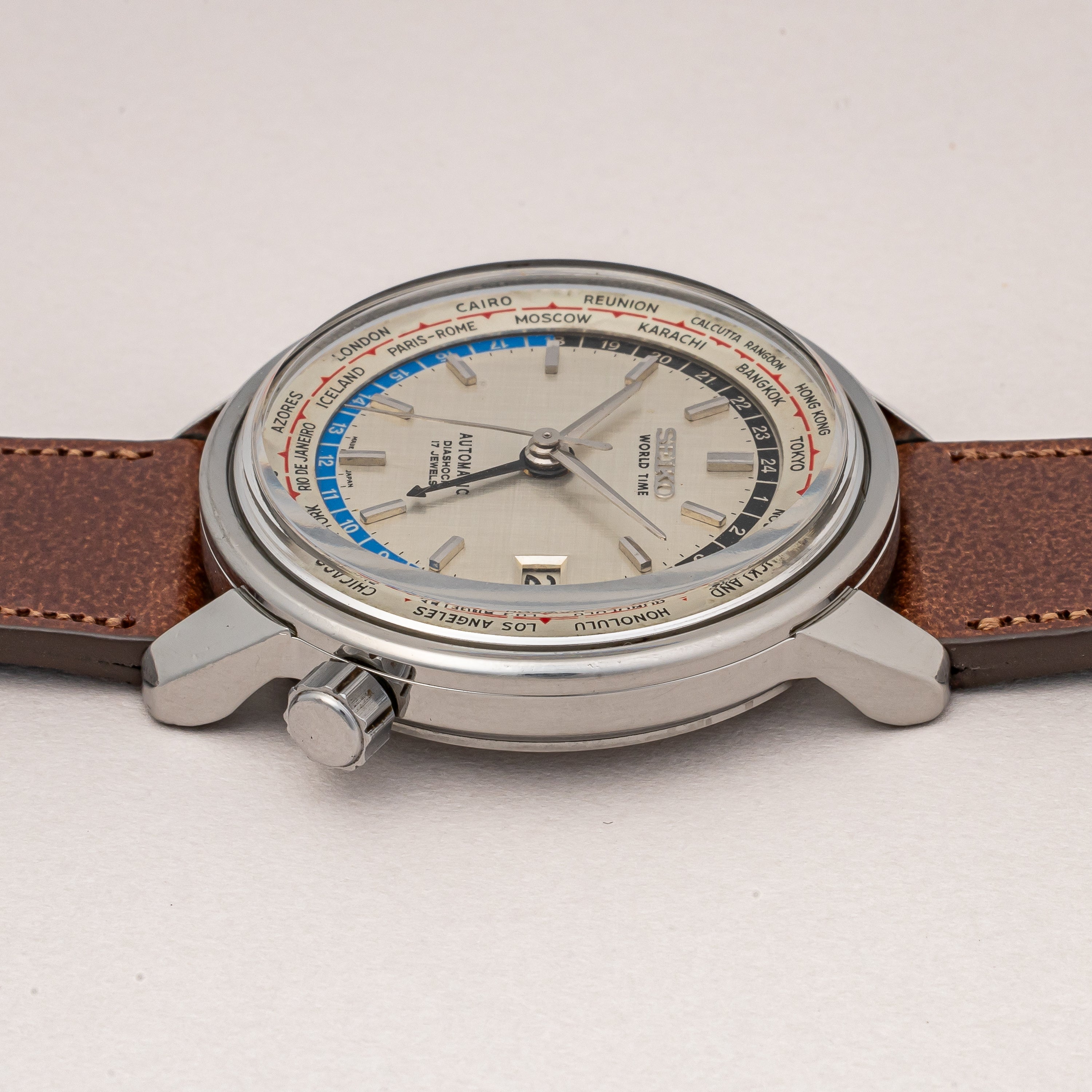 セイコー ワールドタイム 1964年製 Ref.6217-7000 聖火マーク