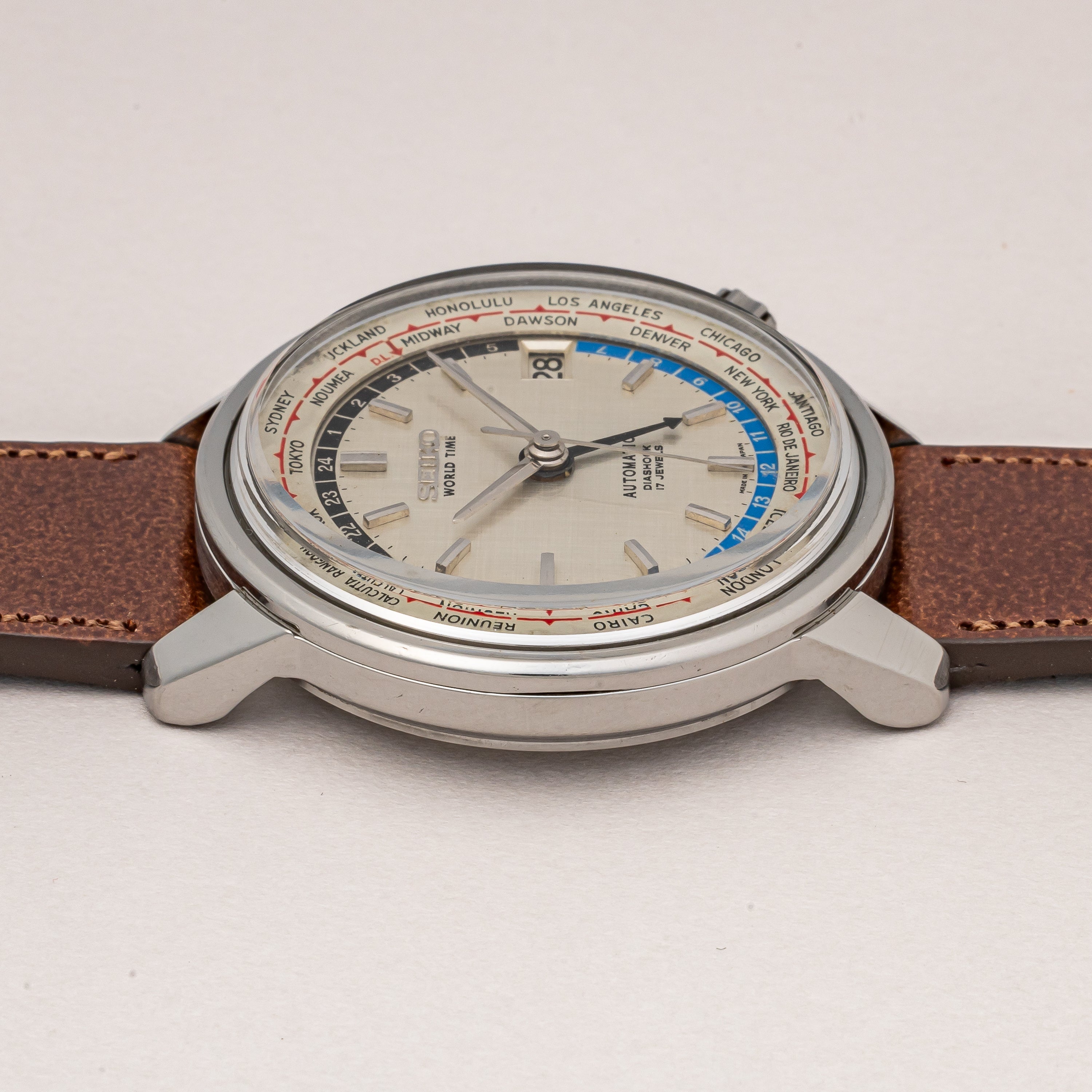 セイコー ワールドタイム 1964年製 Ref.6217-7000 聖火マーク