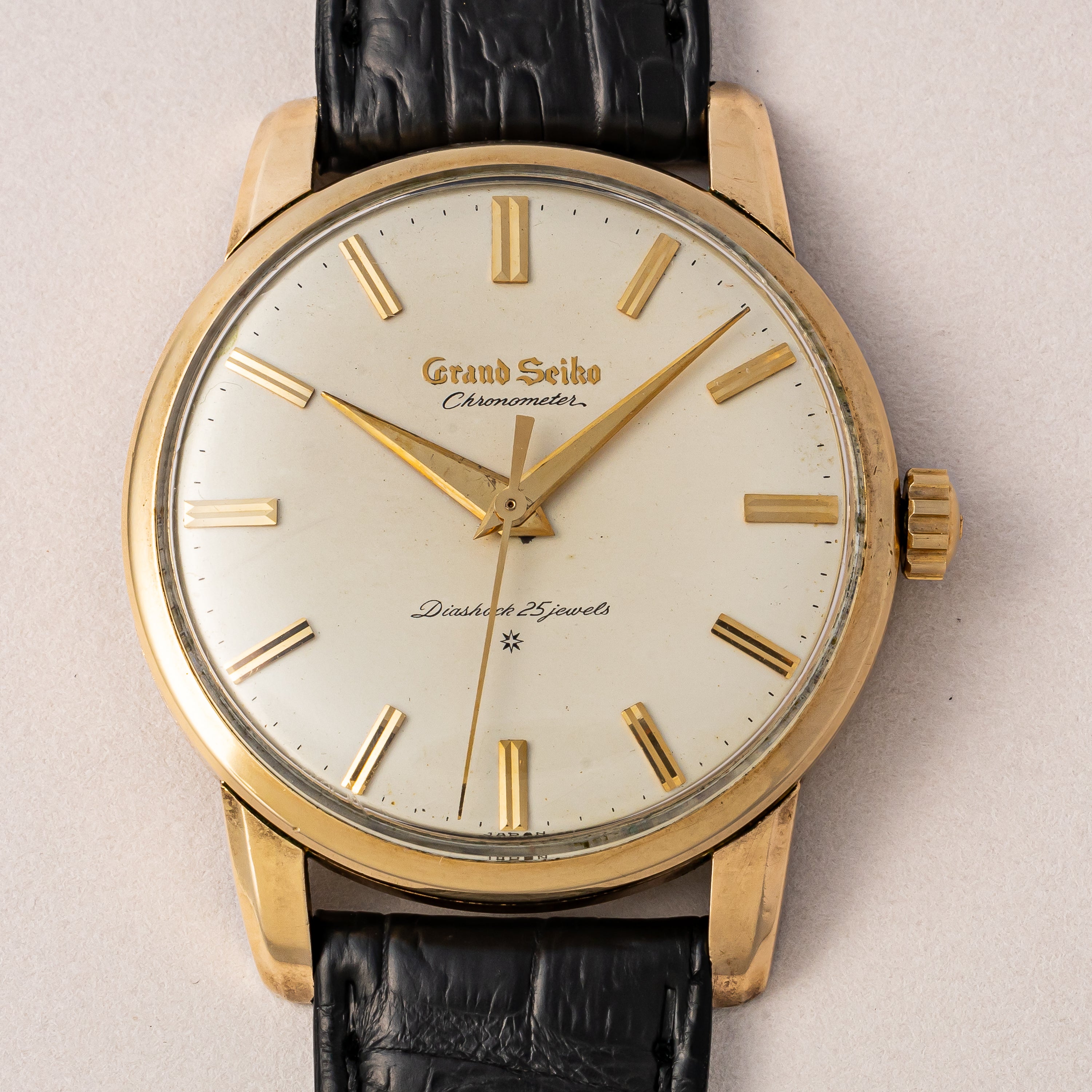 グランドセイコー ファーストモデル 1963年製 Ref.J14070GS アップライトロゴ