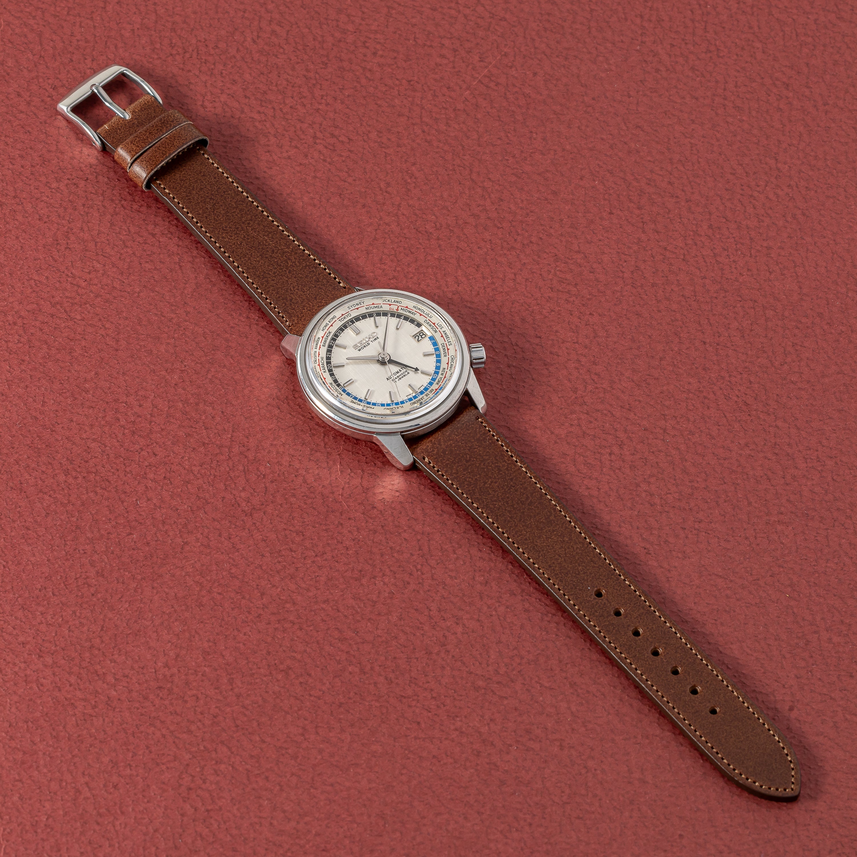 セイコー ワールドタイム 1964年製 Ref.6217-7000 聖火マーク