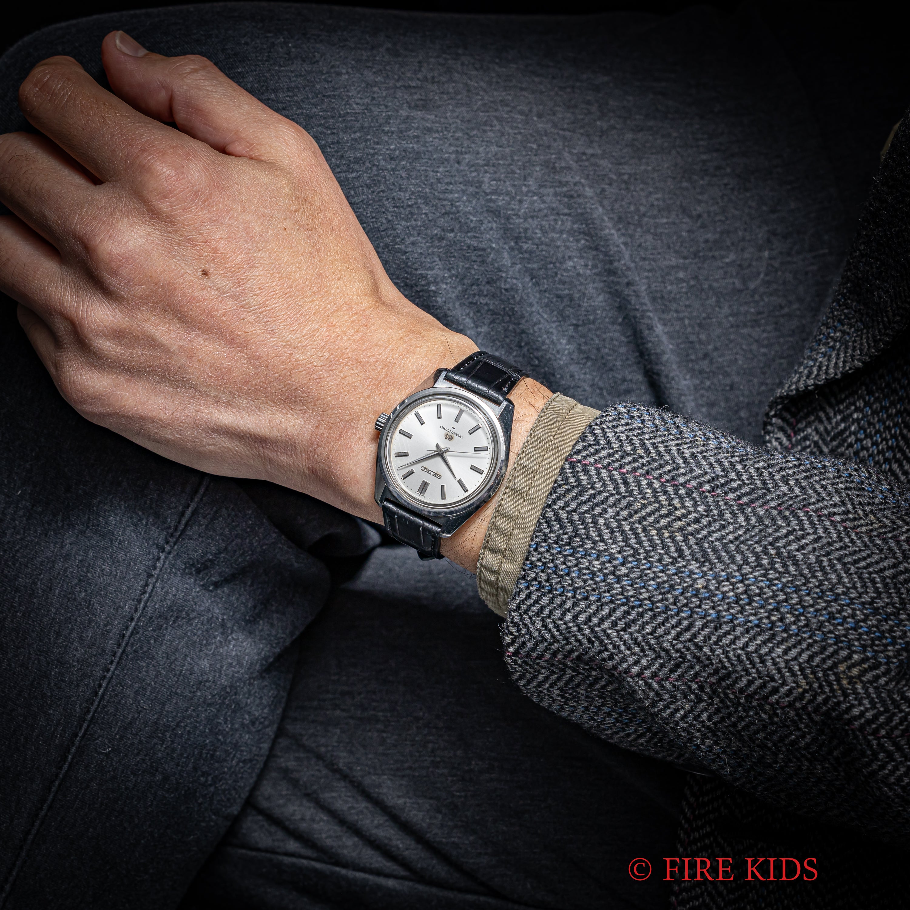 グランドセイコー 手巻き 1967年製 44GS 後期 Ref.4420-9000 セイコースタイルケース