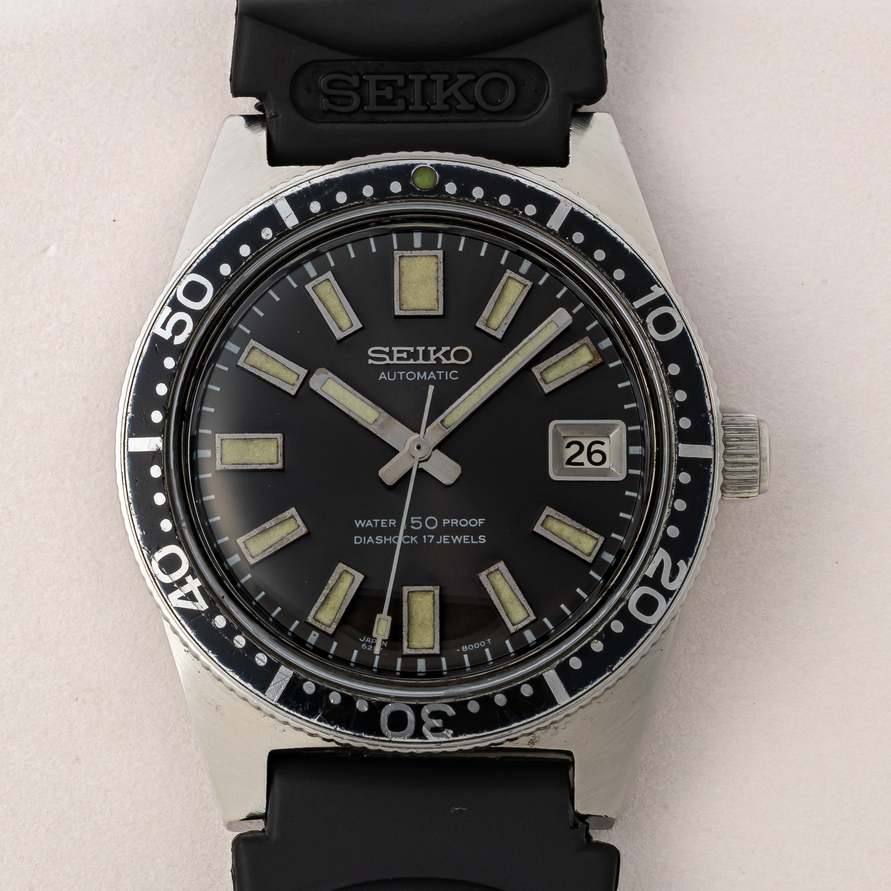 SEIKO ファーストダイバー　初期　6217-8000 セイコー 150mダイバー ファーストモデル初期型 1965年製 Ref