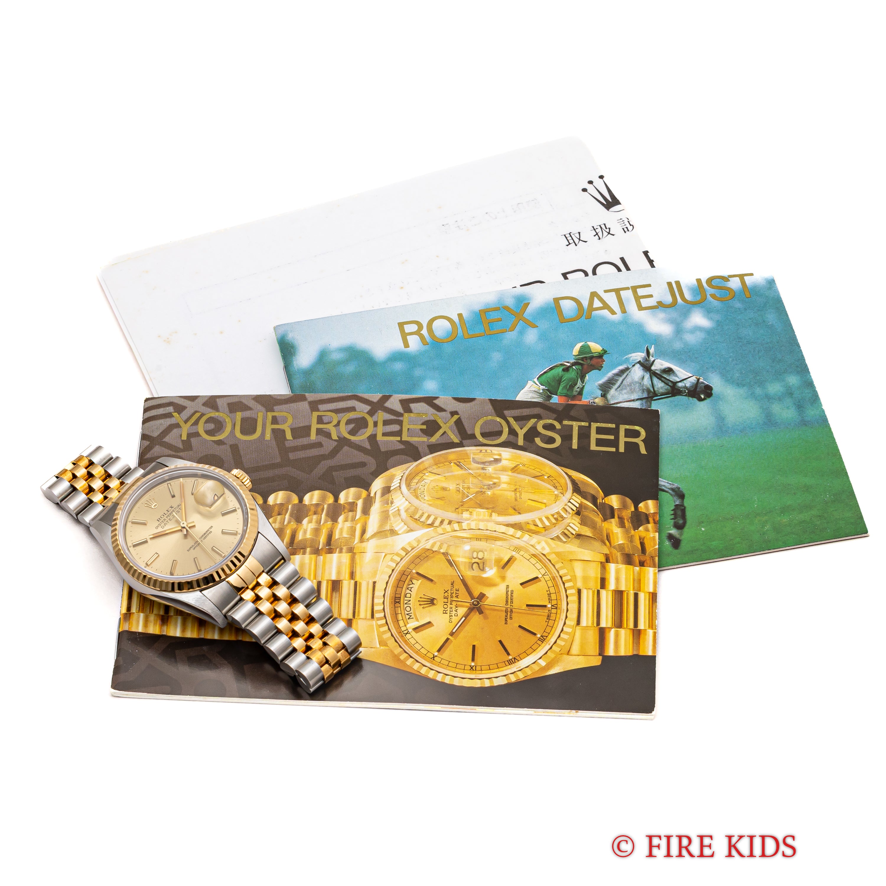 ロレックス デイトジャスト36 コンビ 1993年製 Ref.16233 シャンパン