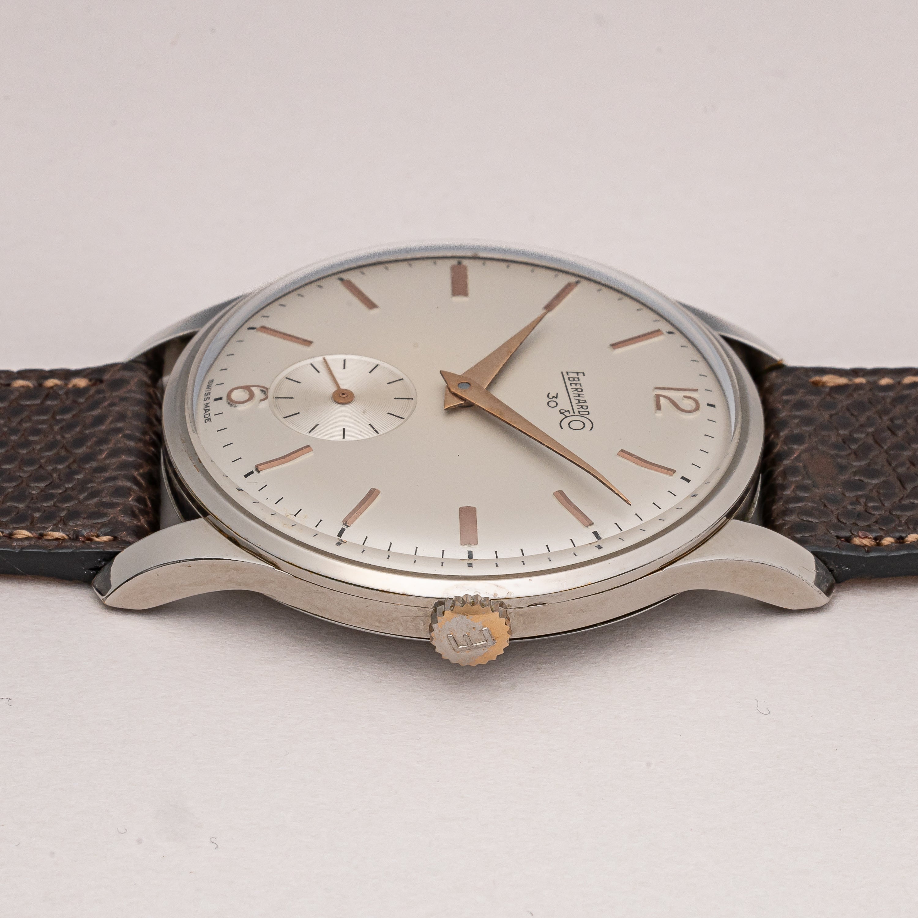 エベラール 30 38㎜オーバーサイズケース スモールセコンド 1940年代製 手巻き Cal.137