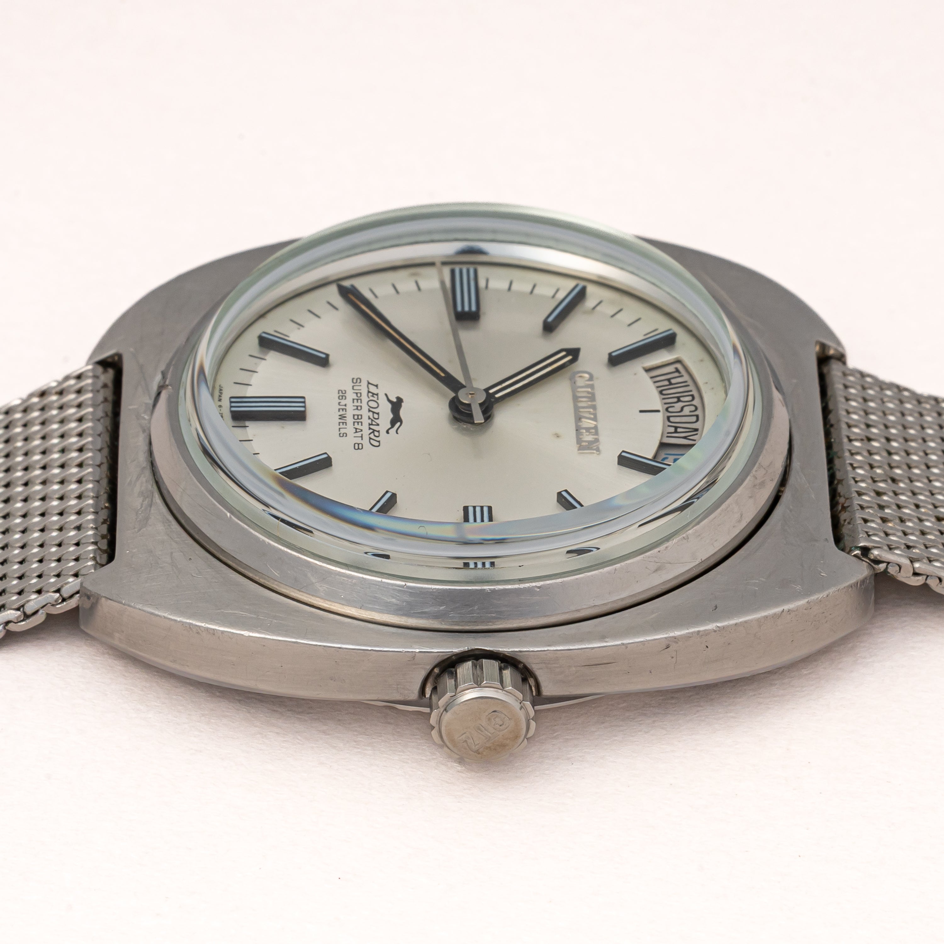 シチズン レオパール スーパービート8 1970年製/昭和45年製 Ref.4-780043-K 8振動自動巻き 純正ブレス