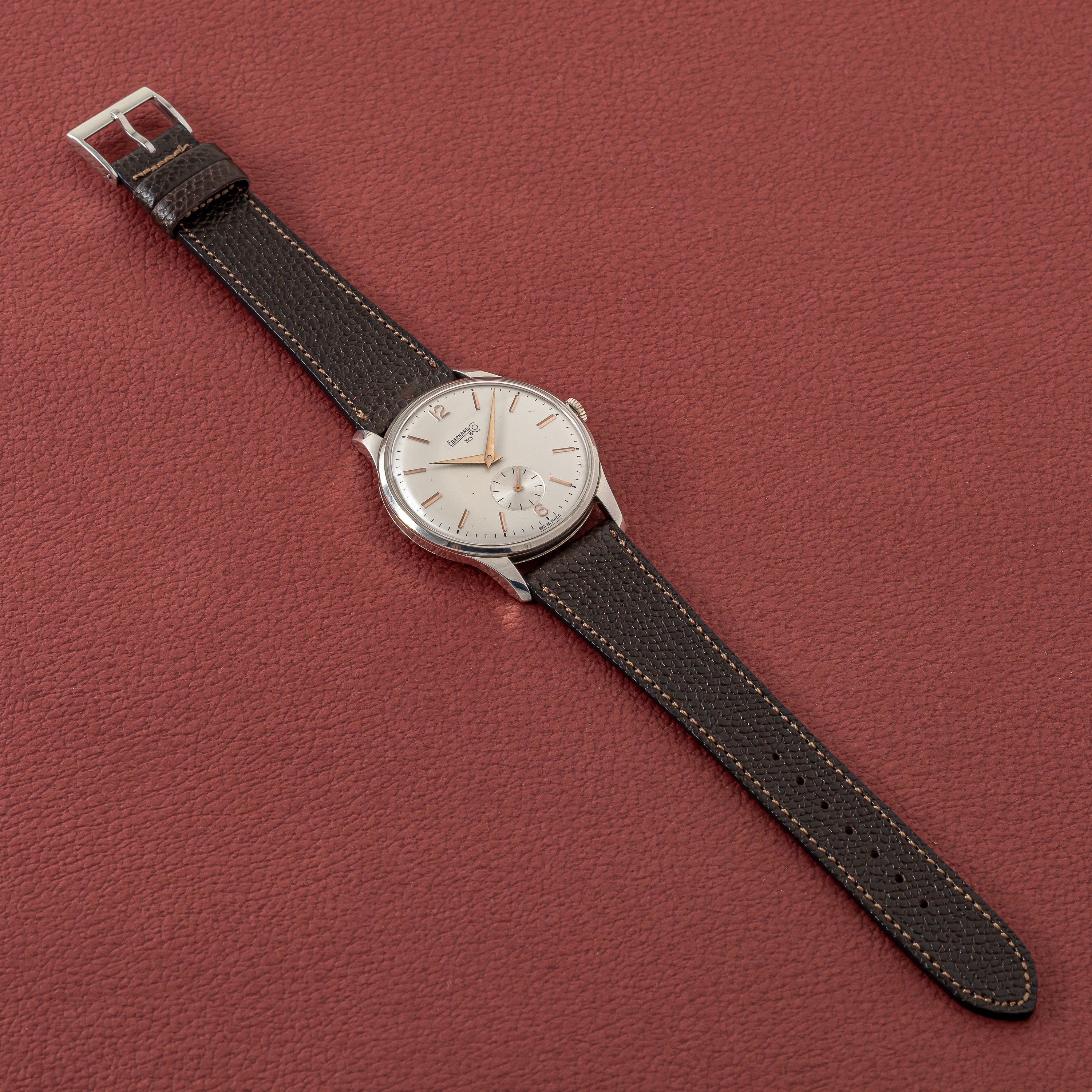 エベラール 30 38㎜オーバーサイズケース スモールセコンド 1940年代製 手巻き Cal.137