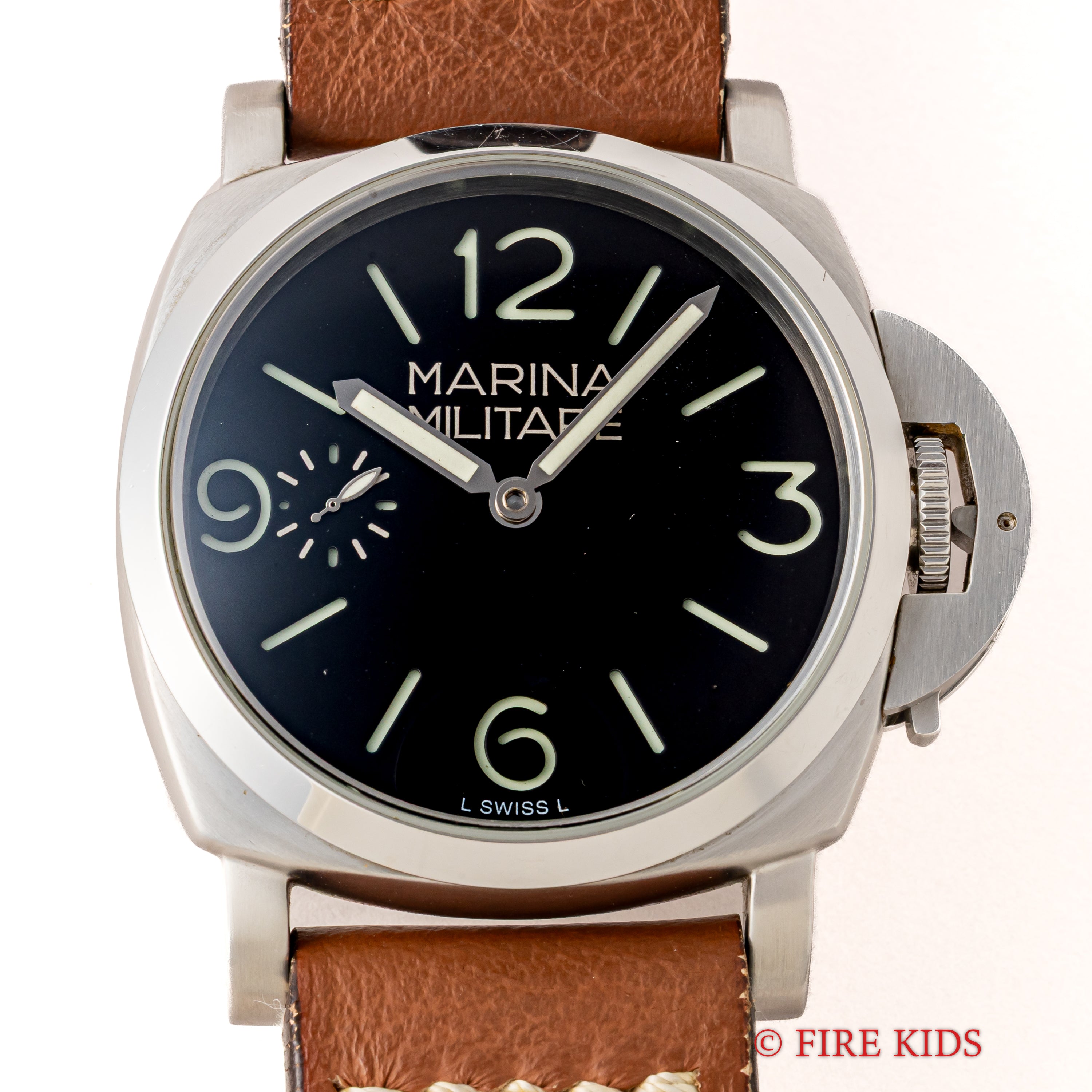 RXW マリーナミリターレ 2000年代製 パネライタイプ 手巻 Cal.ETA6497-1