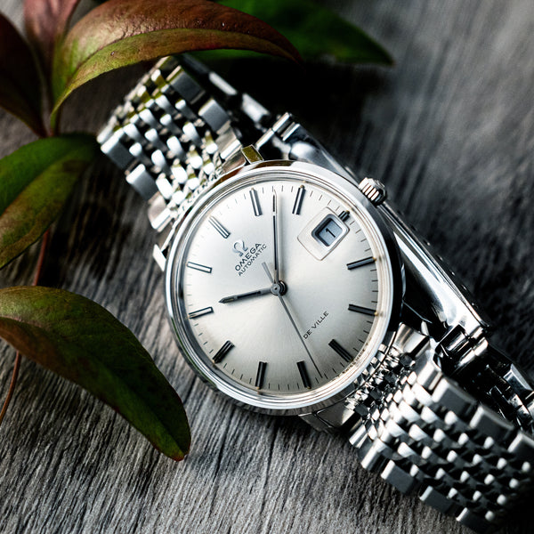 579 OMEGA デビル 10K レディース　シャンパンダイヤル 純正ブレス 5G1A3469_26d44200-7164-4775-