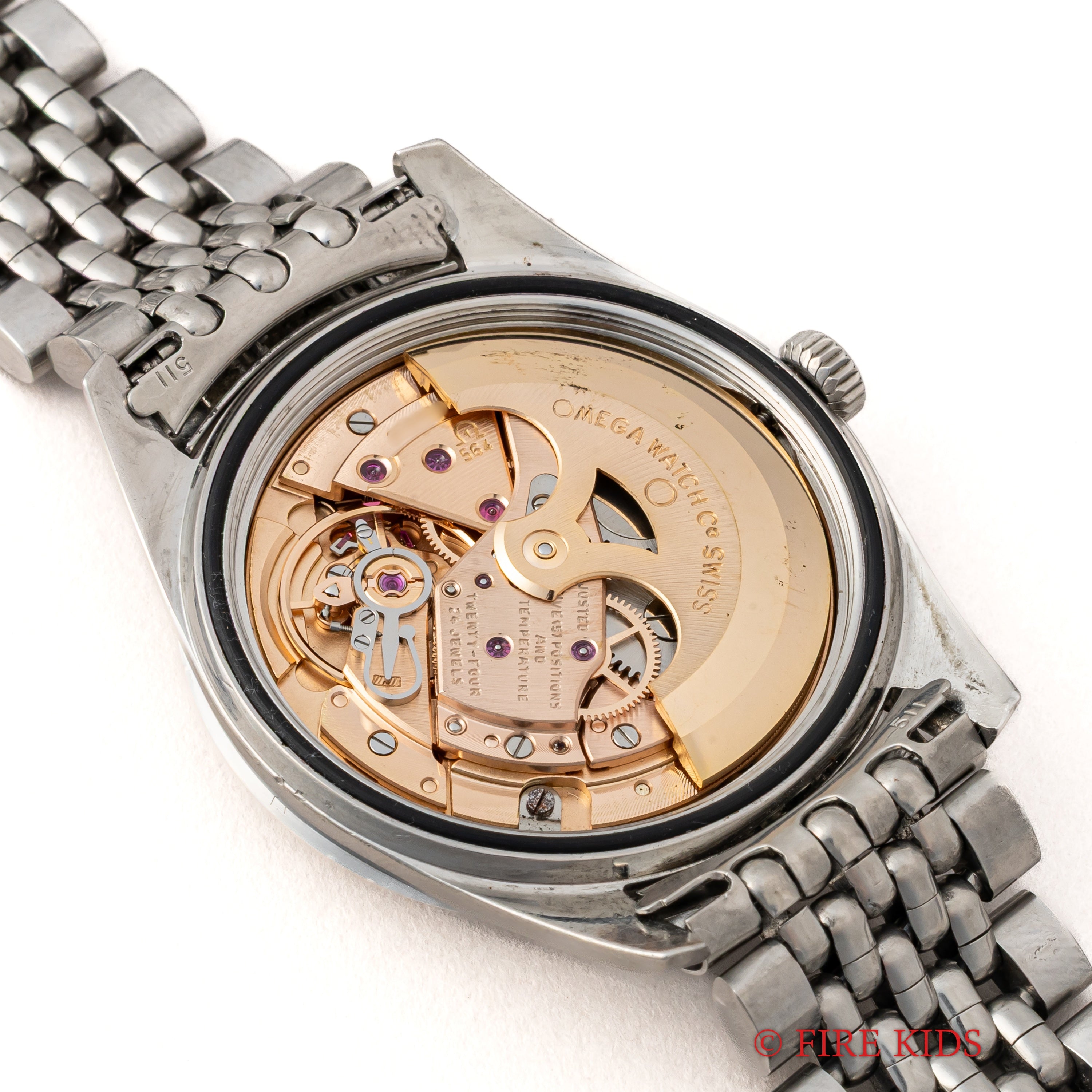 オメガ シーマスター クロノメーター 自動巻き 1968年製 Ref.168.024 純正ブレス付き