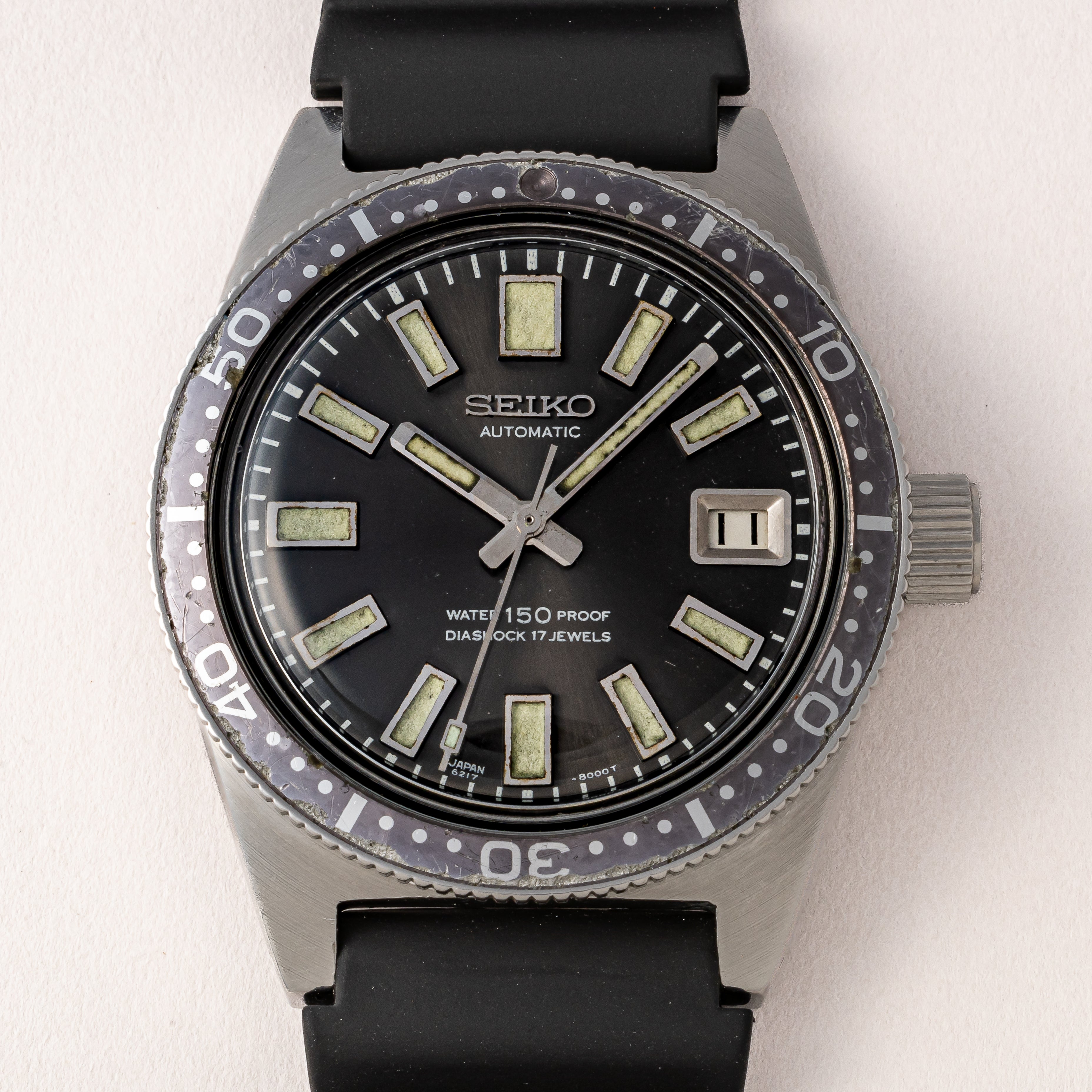 セイコー ダイバー 150m 1966年製 ファーストモデル Ref.6217-8001