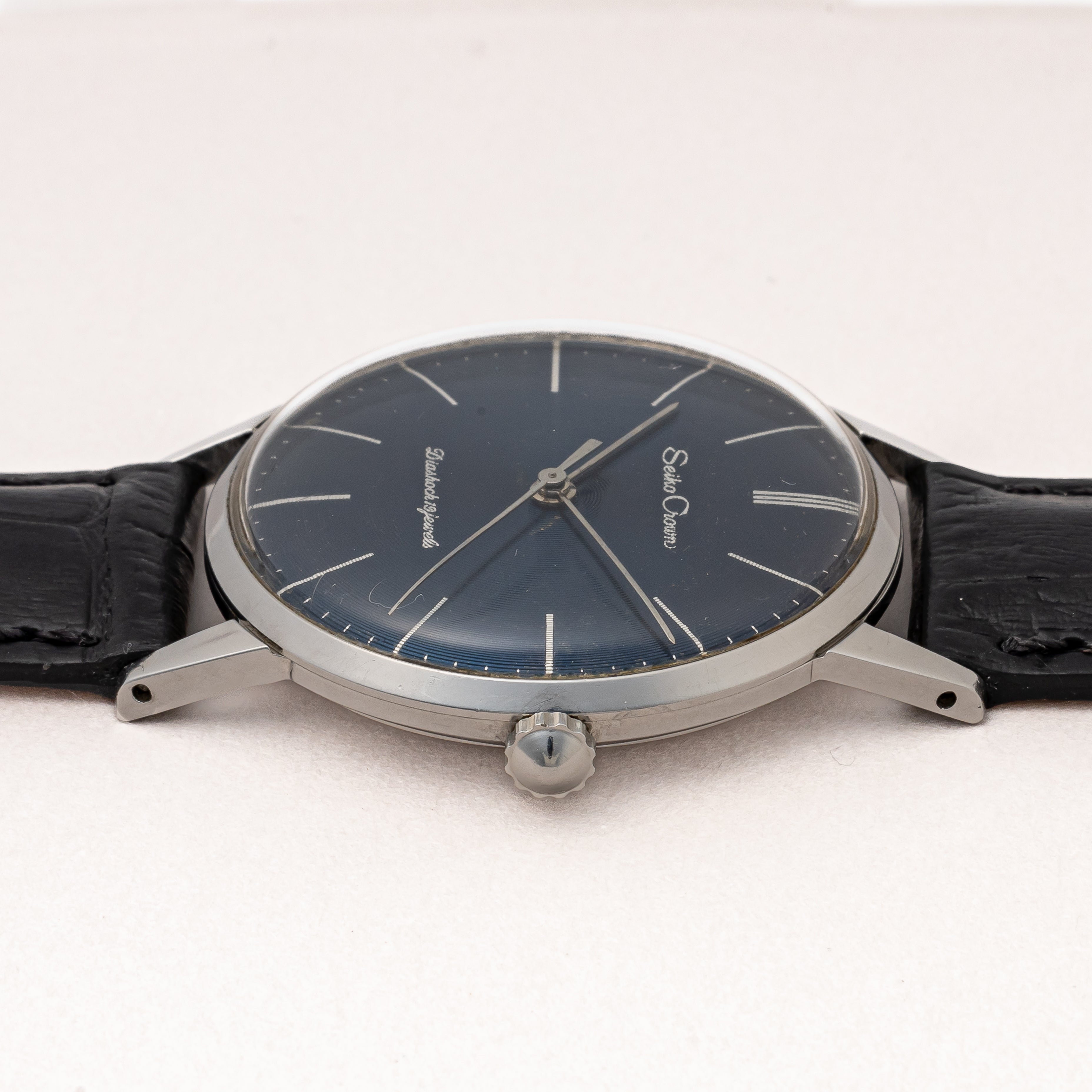 セイコー クラウン 1960年製 Ref.15002 ブルーレコードダイヤル