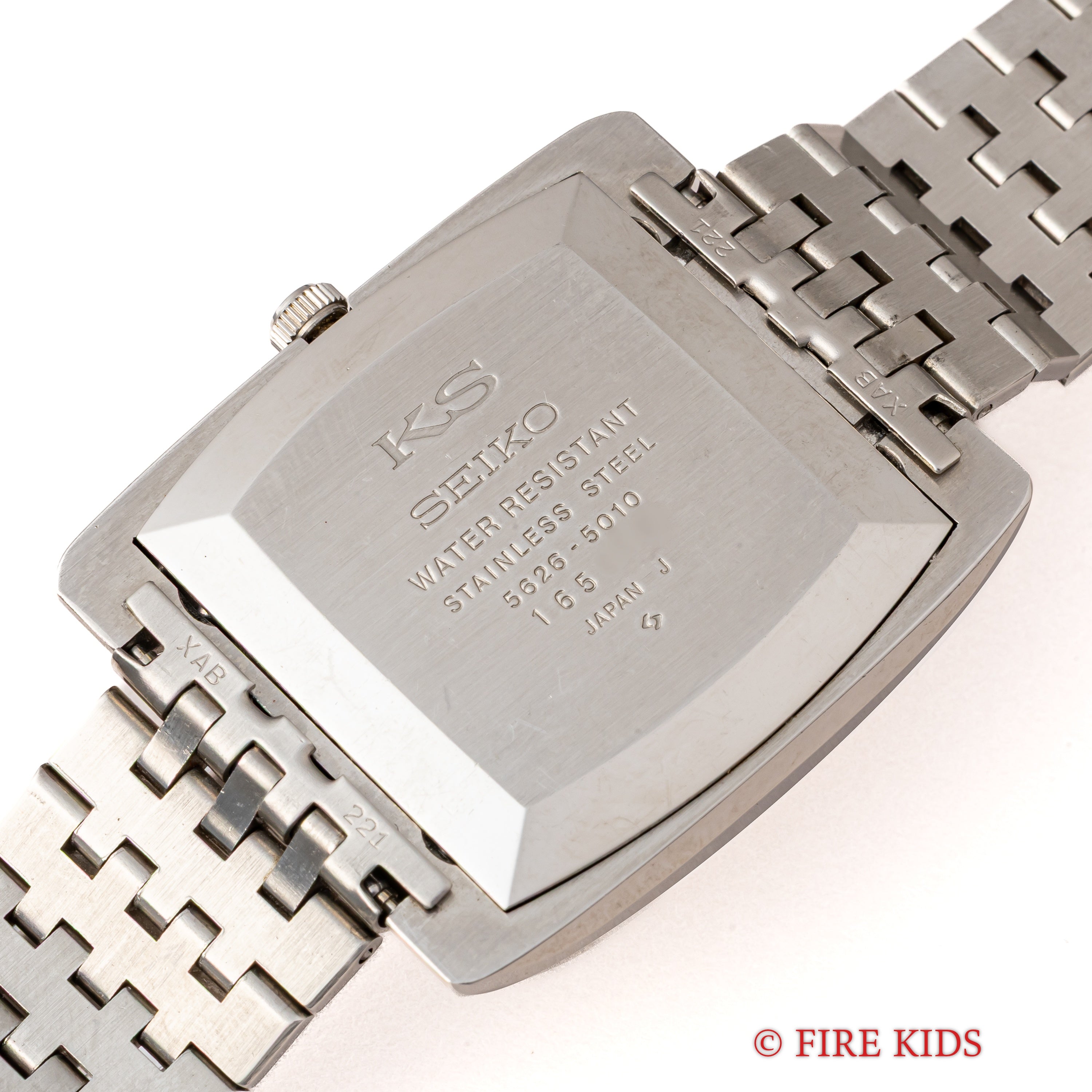 キングセイコー 1971年製 56KS Ref.5626-5010 スクエアモデル カットガラス 純正ブレス