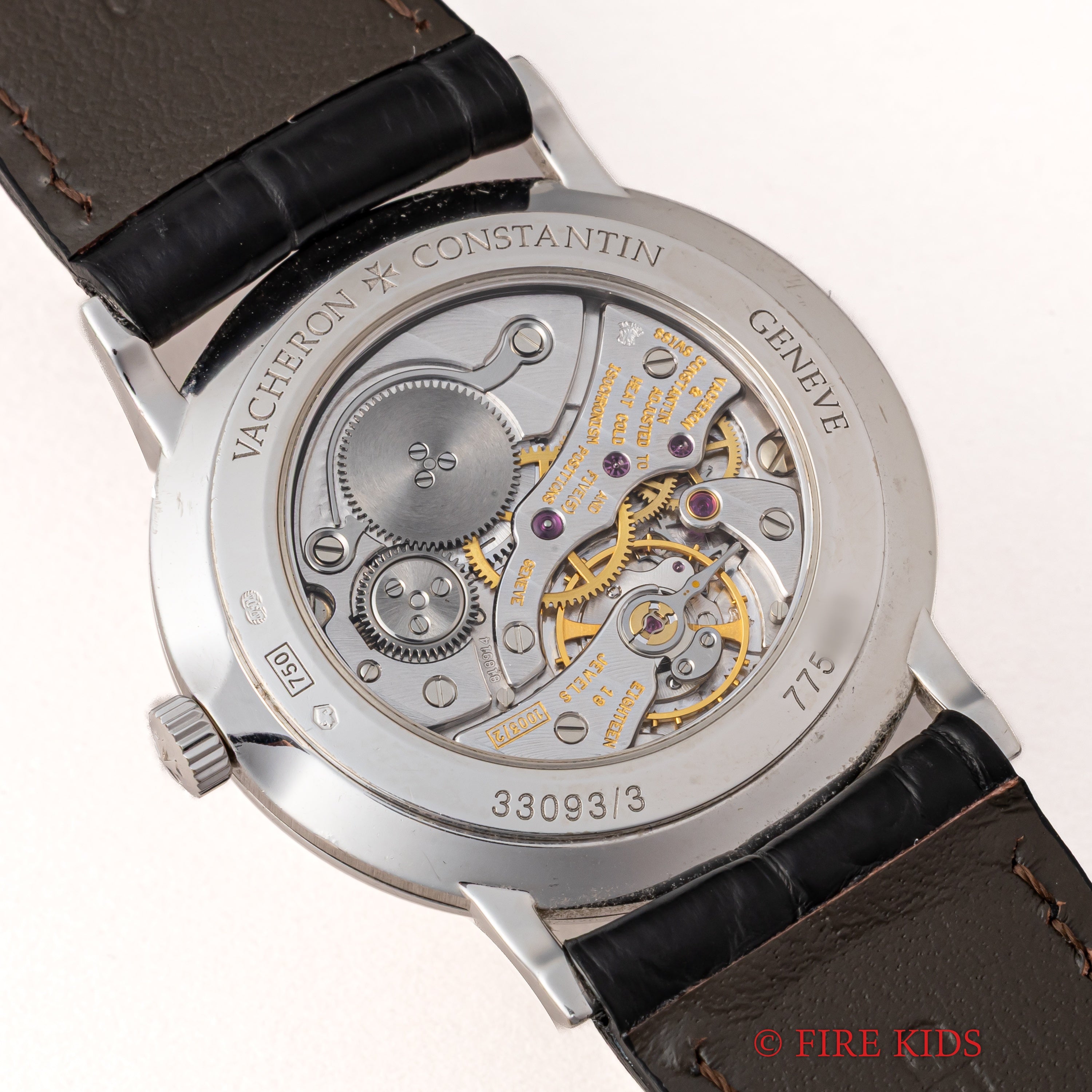 ヴァシュロン・コンスタンタン パトリモニー 1980年代製 Ref.33093/3 手巻 Cal.1003/2 18金無垢ホワイトゴールド