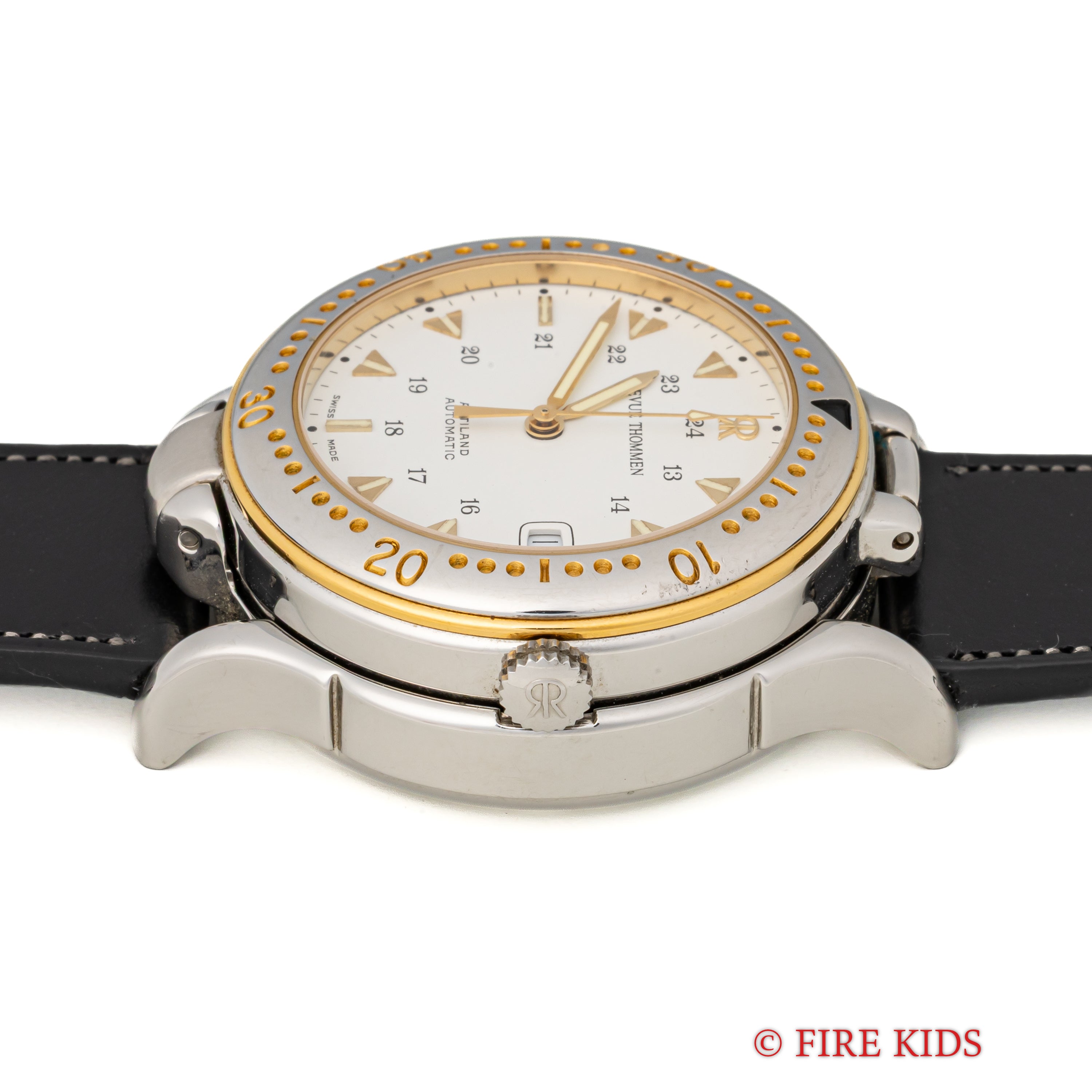 レビュートーメン アルティランド 1990年代製 自動巻 コンパス 高度計付きフィールドウオッチ