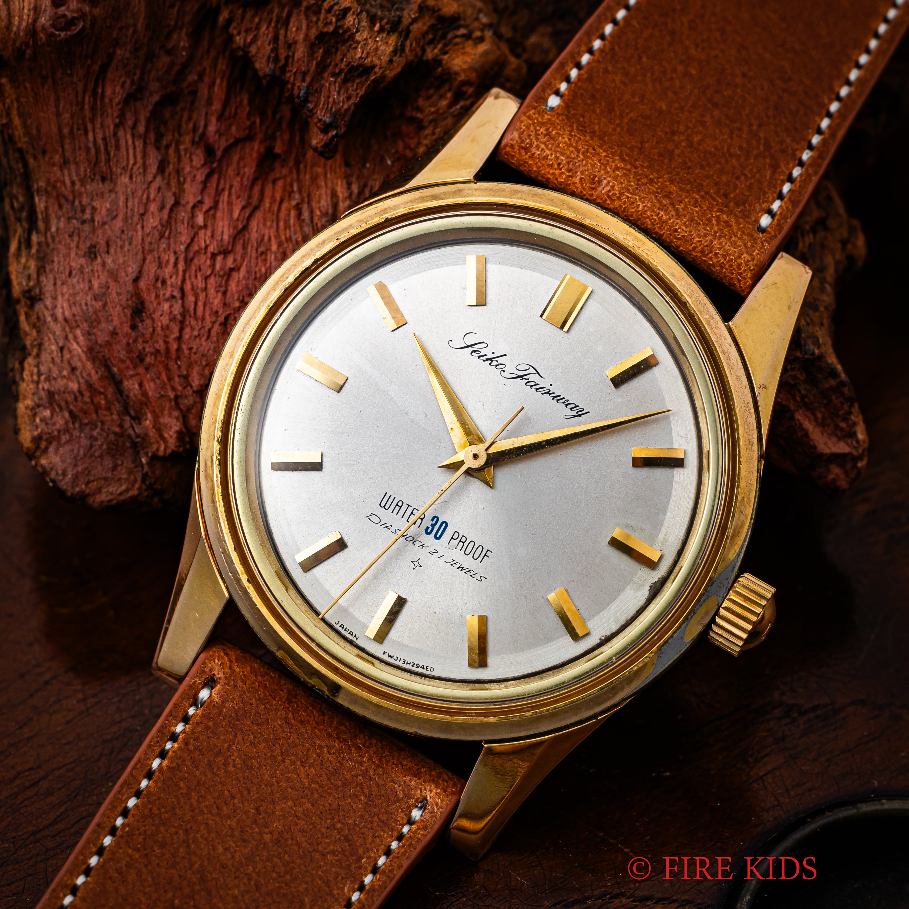 セイコー フェアウェイ 1962年製 Ref.J13048 金張り EDダイヤル
