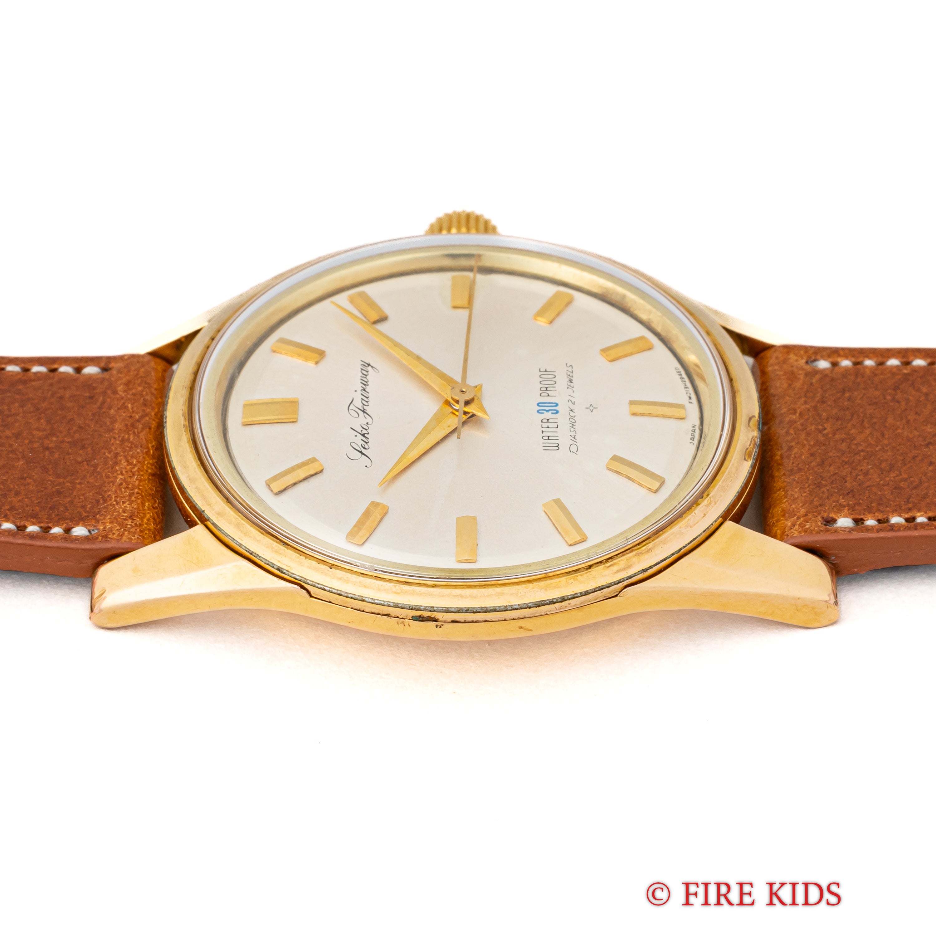 セイコー フェアウェイ 1962年製 Ref.J13048 金張り EDダイヤル 手巻
