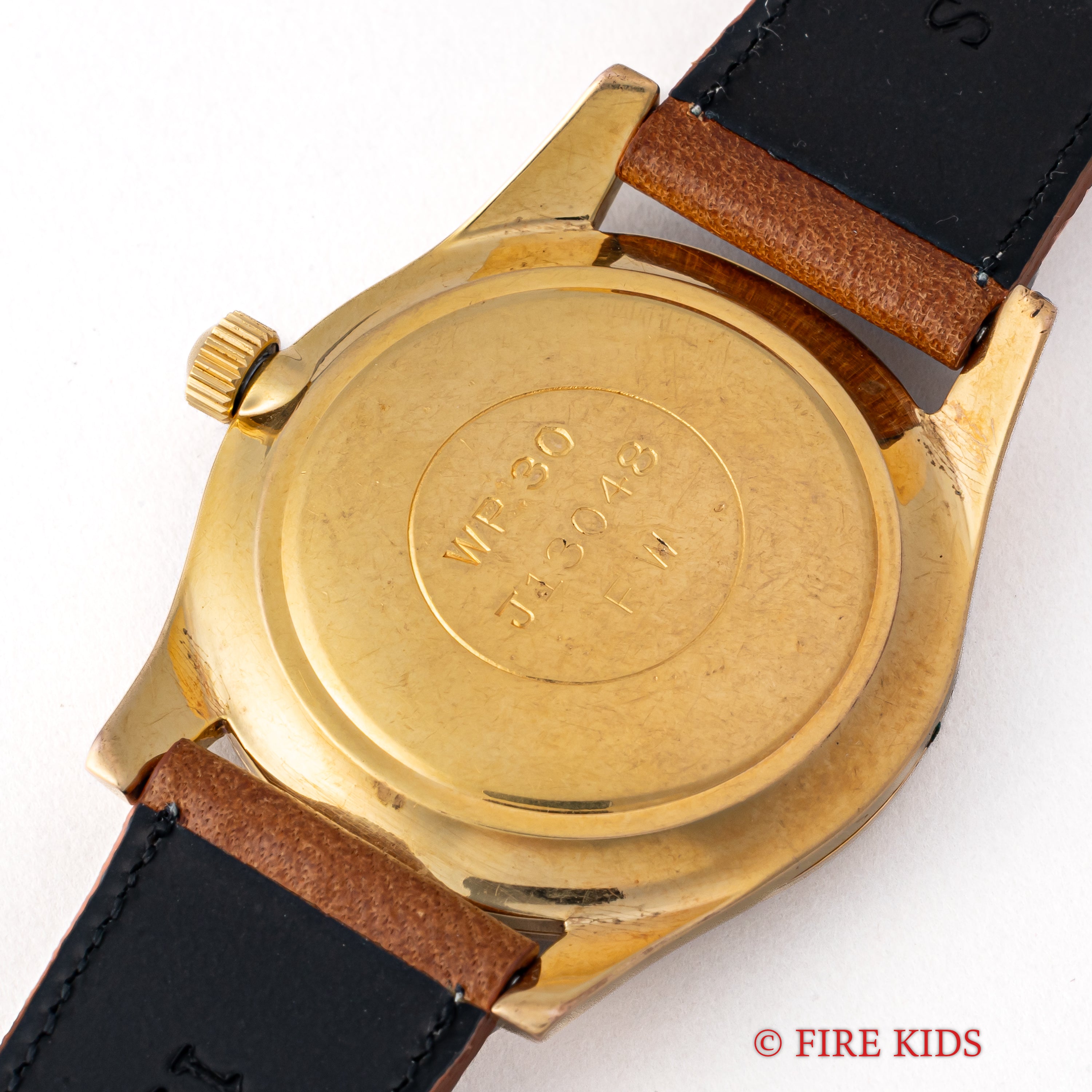 デッドストック品 70s テクノス スカイライト用 ゴールド 金張り純正バンド Engraved K20 Diamond Ring 354 | ターコイズ・メンズシルバー