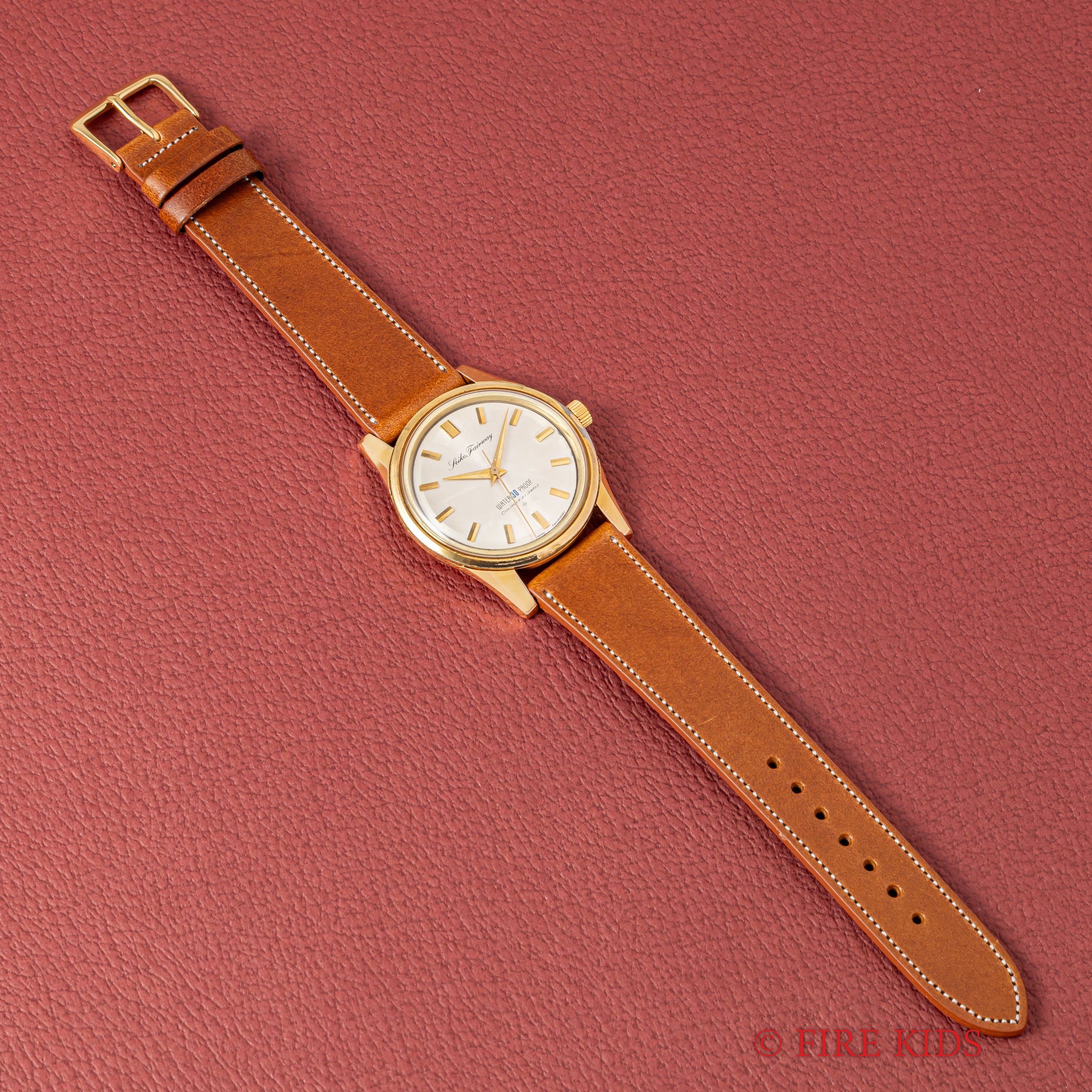 セイコー フェアウェイ 1962年製 Ref.J13048 金張り EDダイヤル 手巻