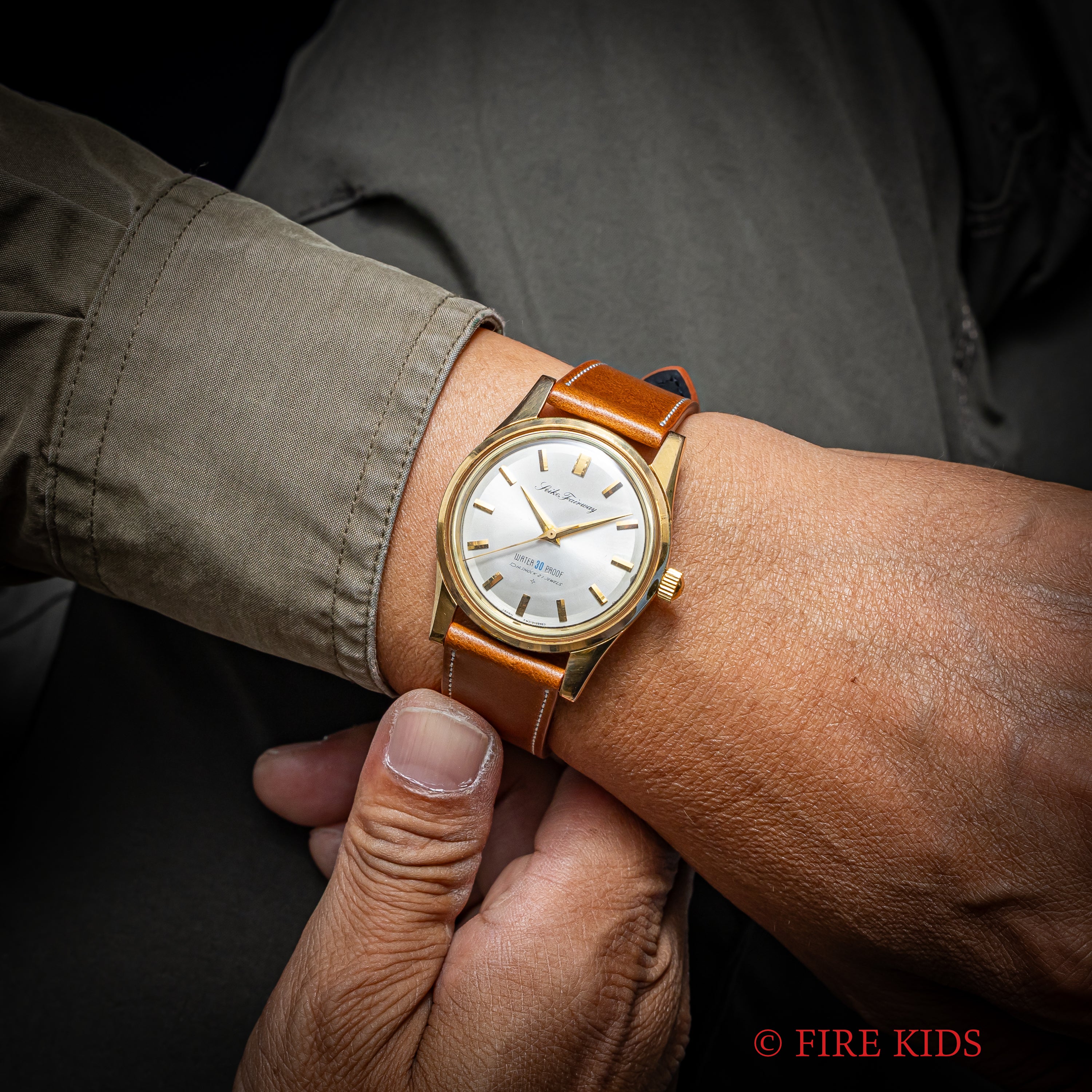 セイコー フェアウェイ 1962年製 Ref.J13048 金張り EDダイヤル