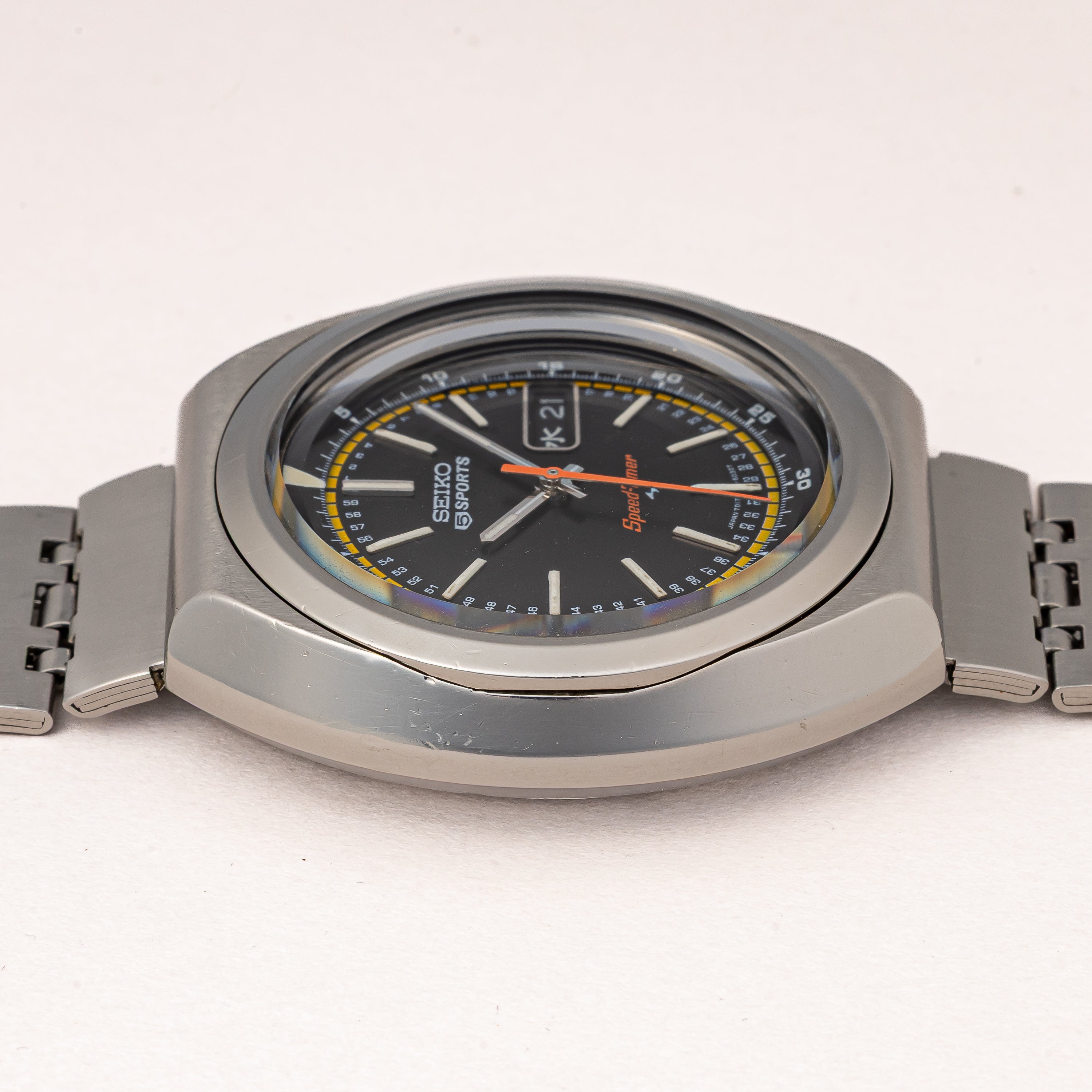 セイコー 5スポーツ スピードタイマー 1971年製 Ref.7017-6030 自動巻きクロノグラフ