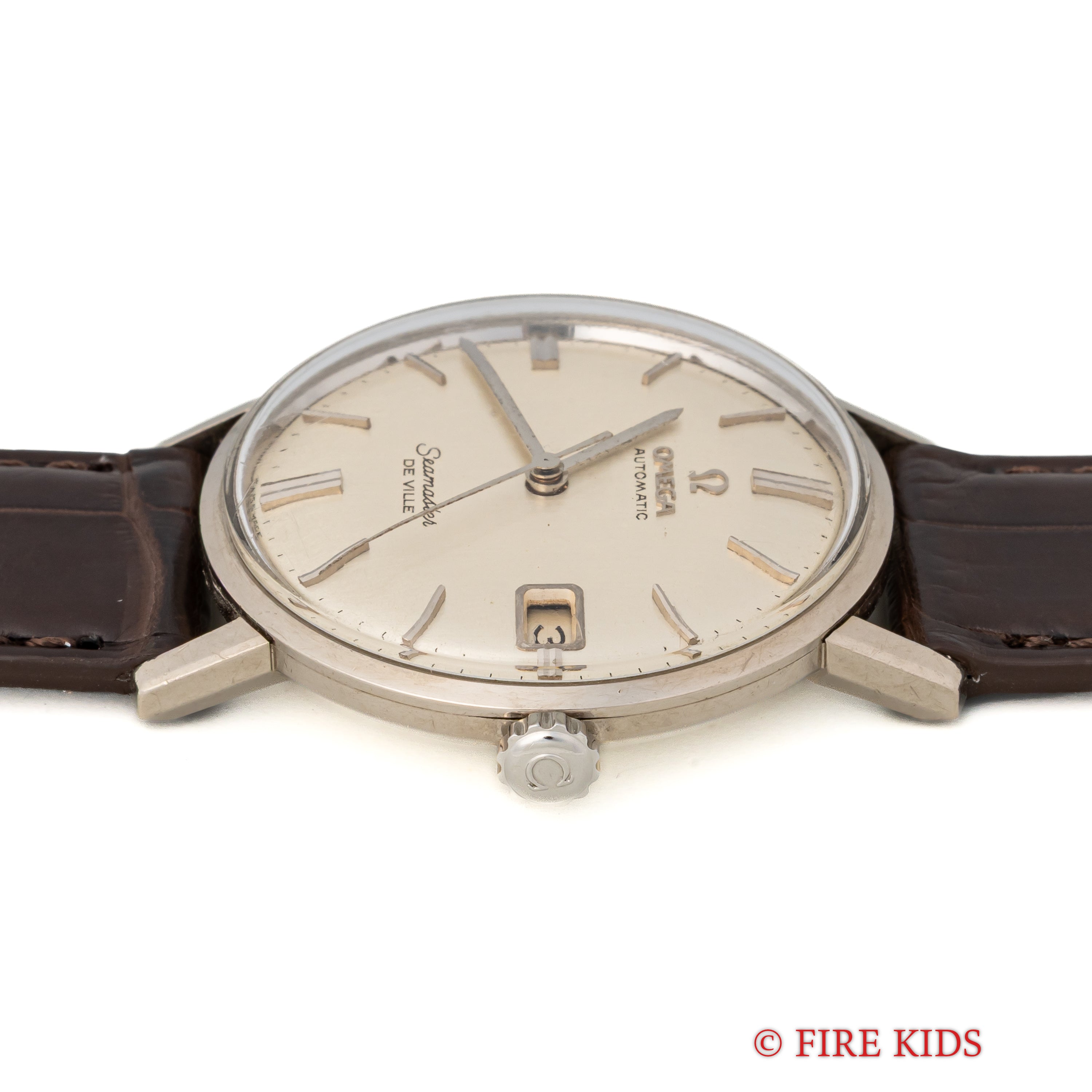 オメガ 18金無垢ホワイトゴールド シーマスター デ・ヴィル 1966年製 自動巻き