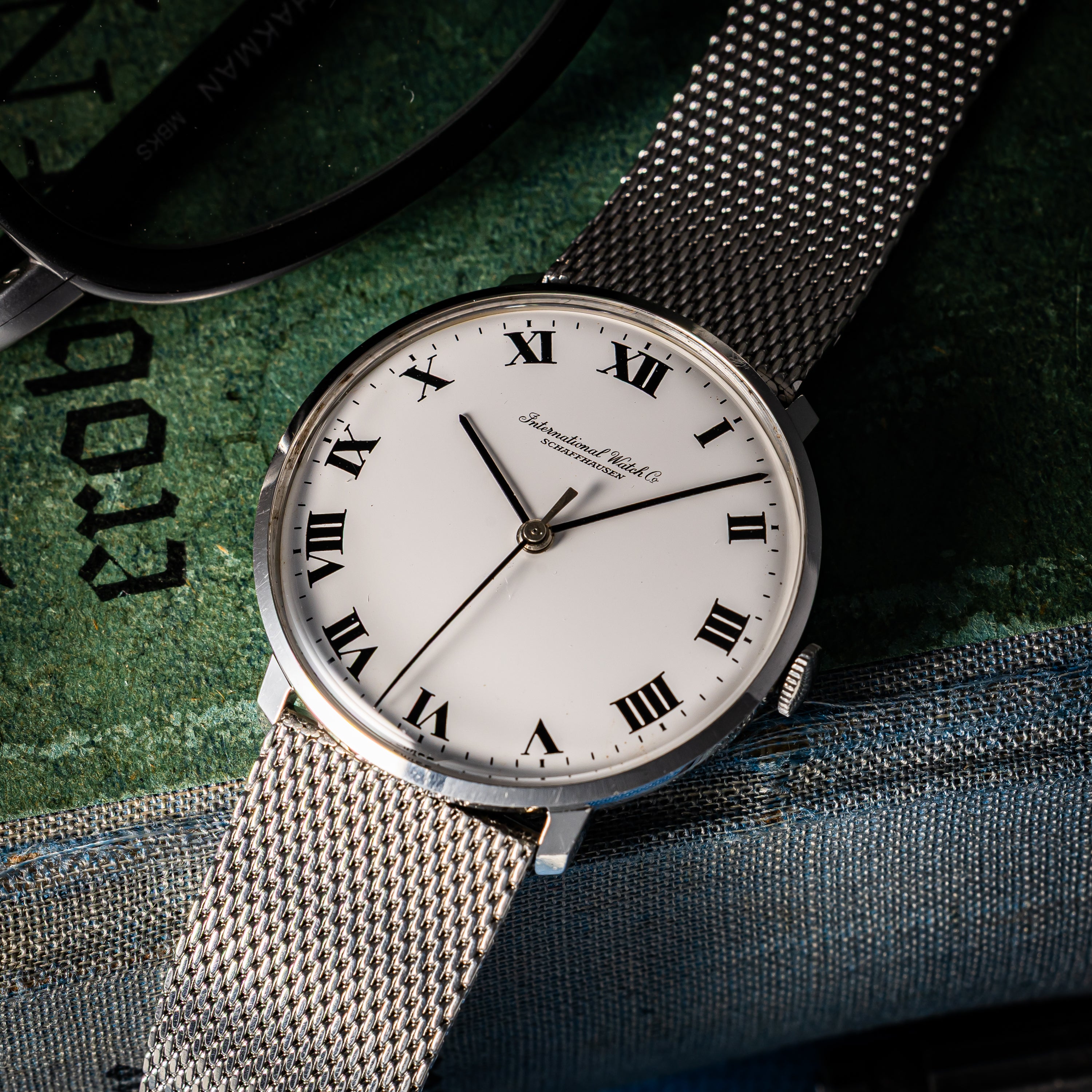 IWC シャフハウゼン K18 手巻き R1405 ラウンド Cal.402 メンズ