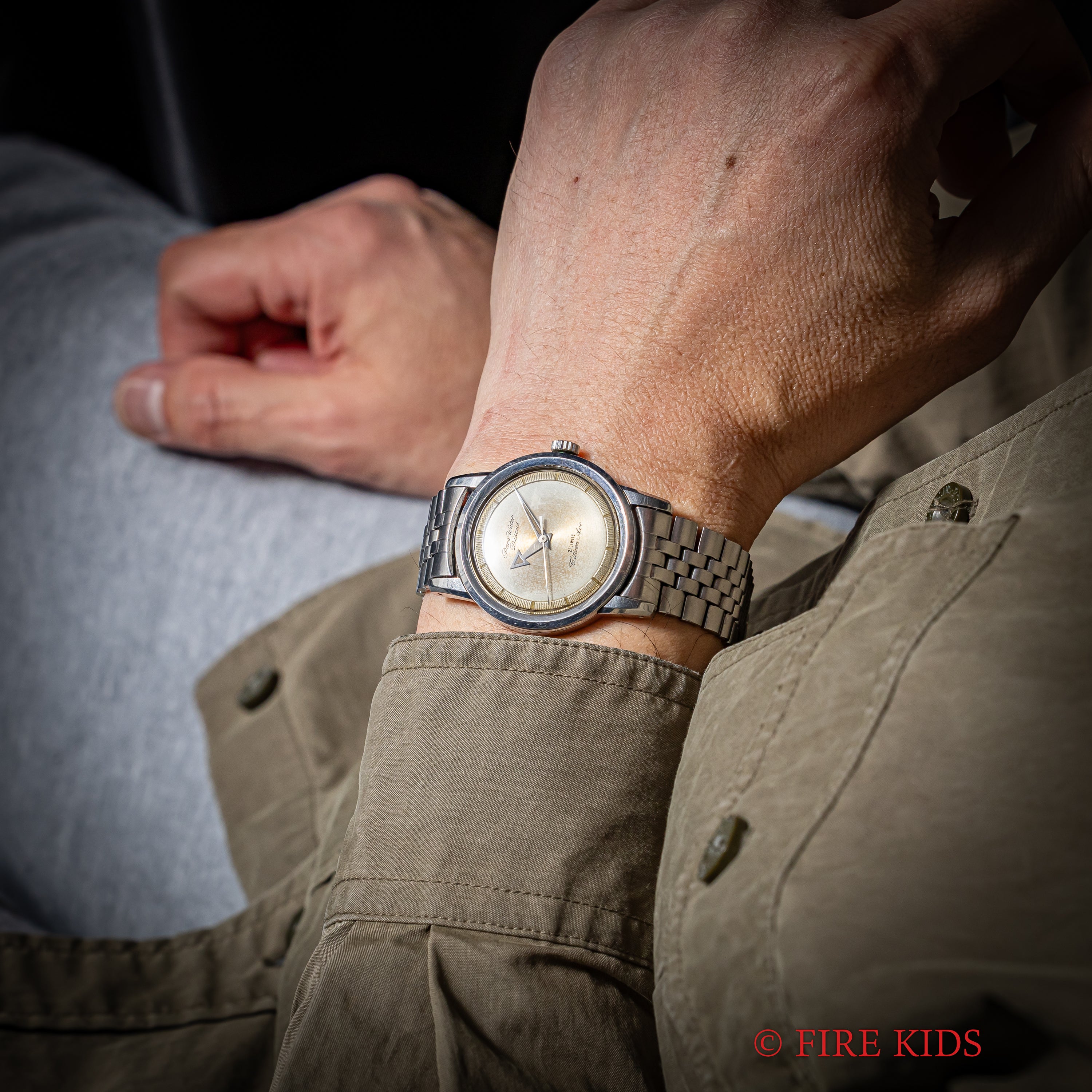 シチズン エース ディスカス 1961年製 アローハンド  純正ブレス