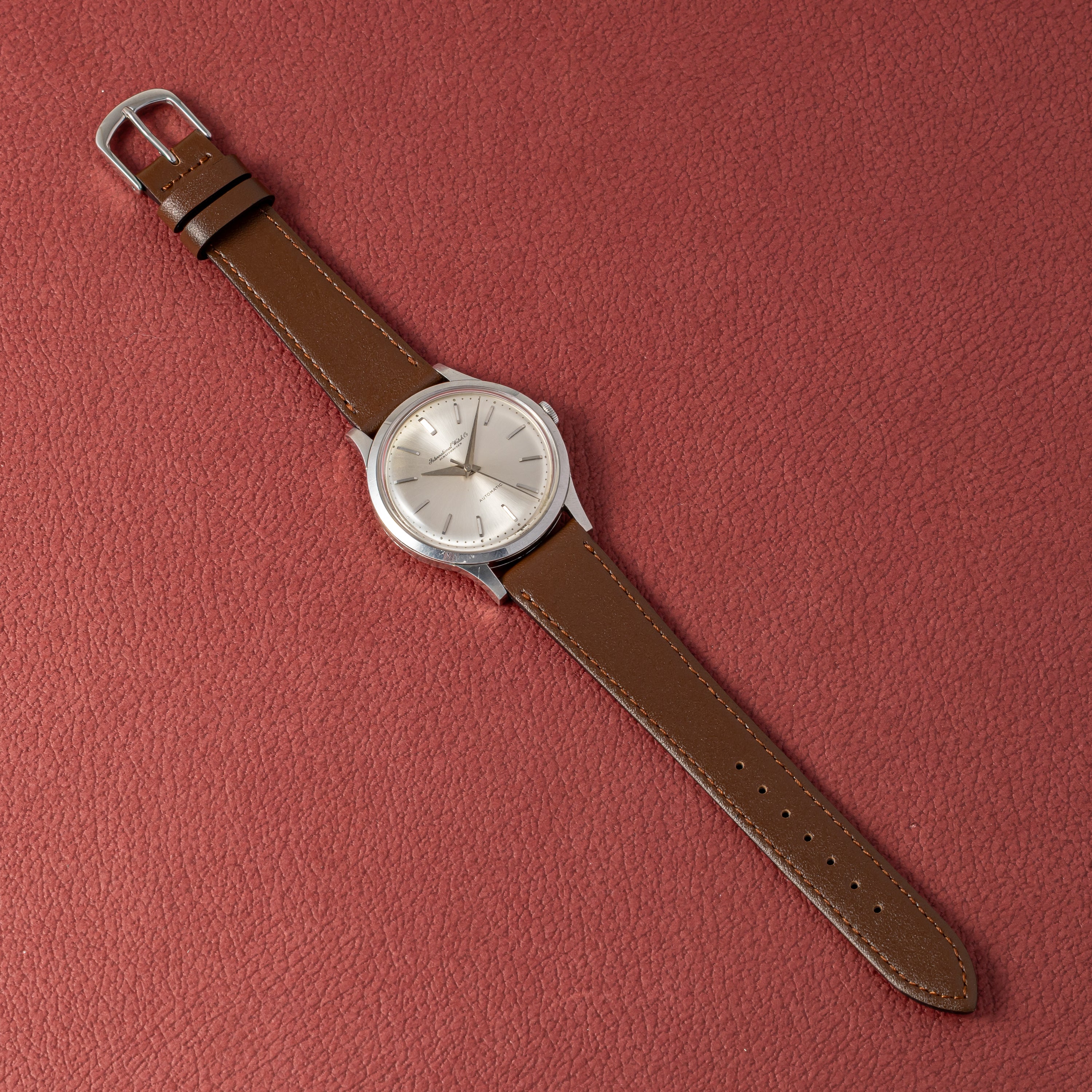 IWC ラウンドケース 1965年製 ペラトン式自動巻き Cal.853 オールド