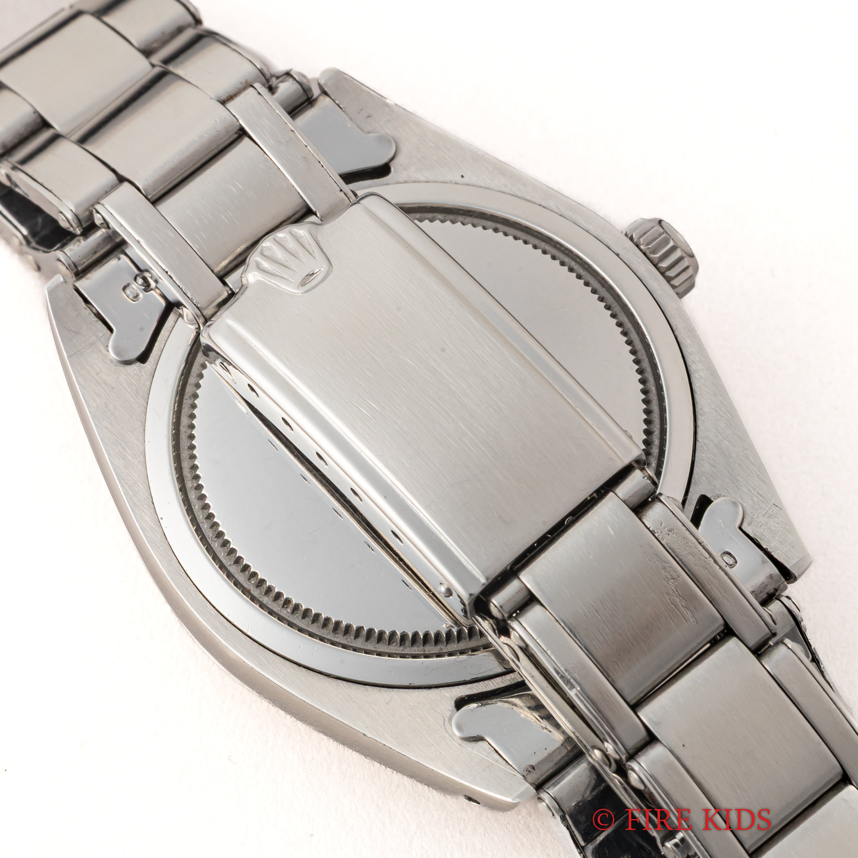 ロレックス オイスターデイト 1967年製 Ref.6694 シルバーダイヤル ブレス付き 手巻き　箱、ギャラ、タグ付き