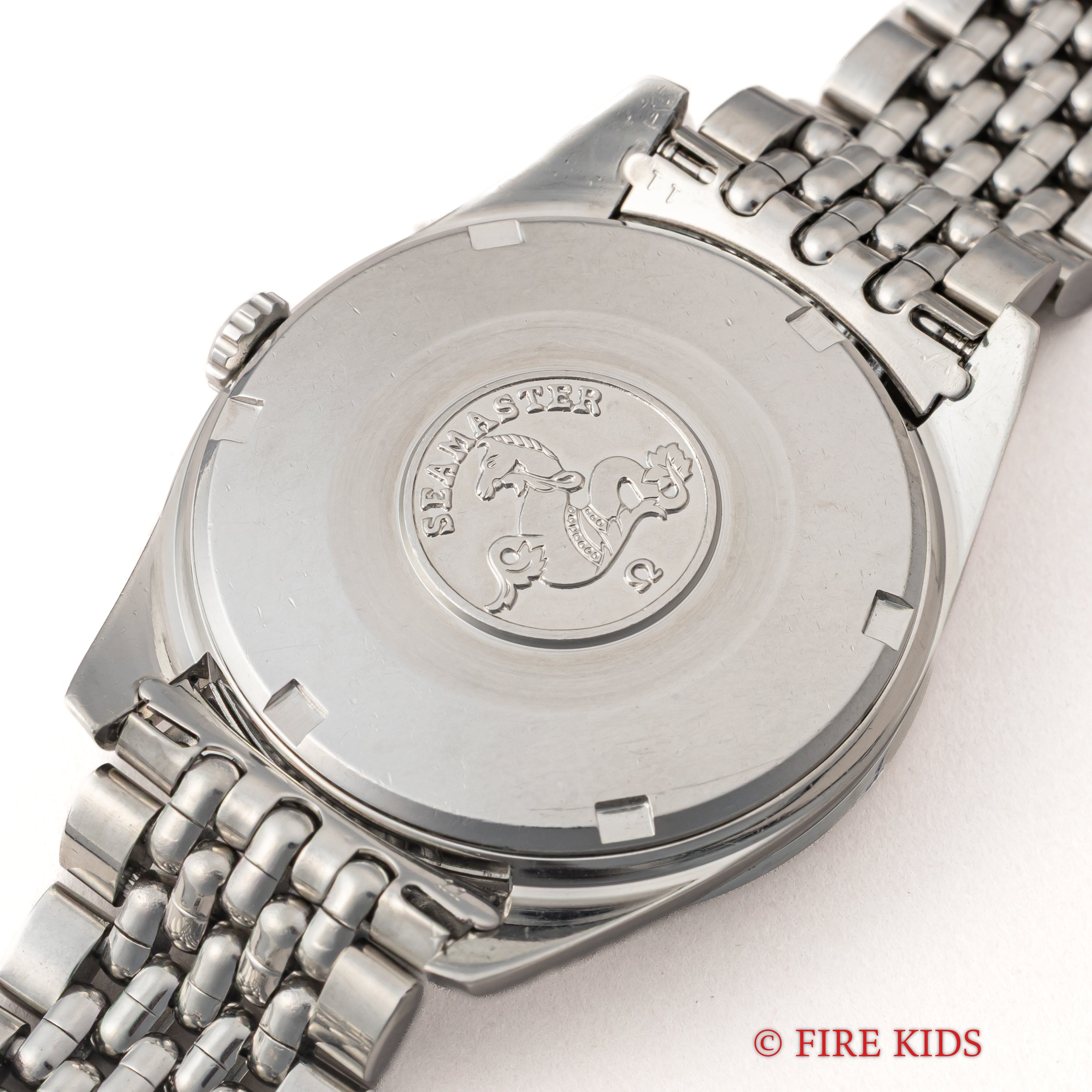 オメガ シーマスター 自動巻き 1968年製 Ref.166010 67 SCシルバーダイヤル 純正ライスブレス