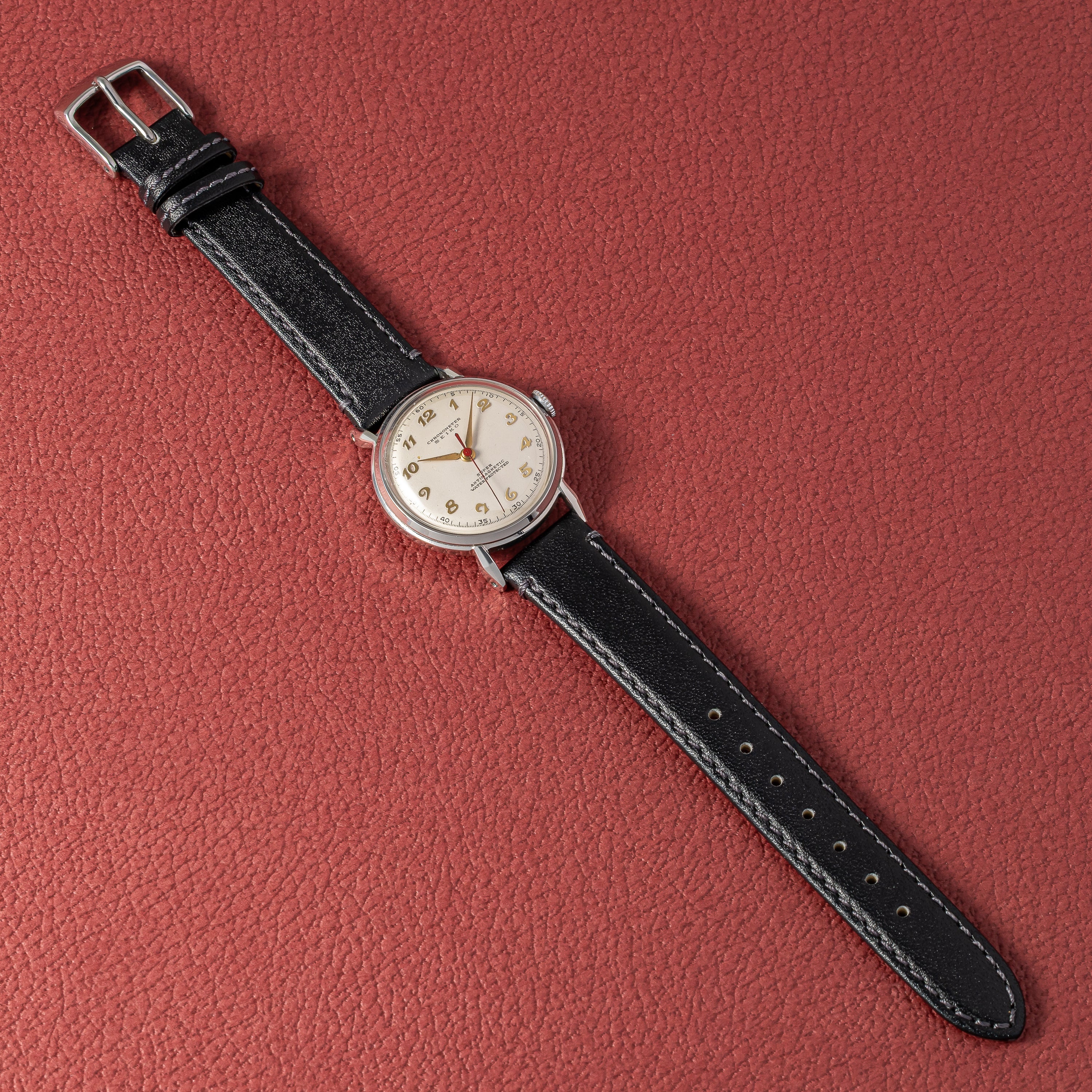 SEIKO SUPER 11021 蛇S 1950年代 中三針 ビンテージ SEIKO SUPER 11021 蛇S 1950年代 中三針 ビンテージ 10