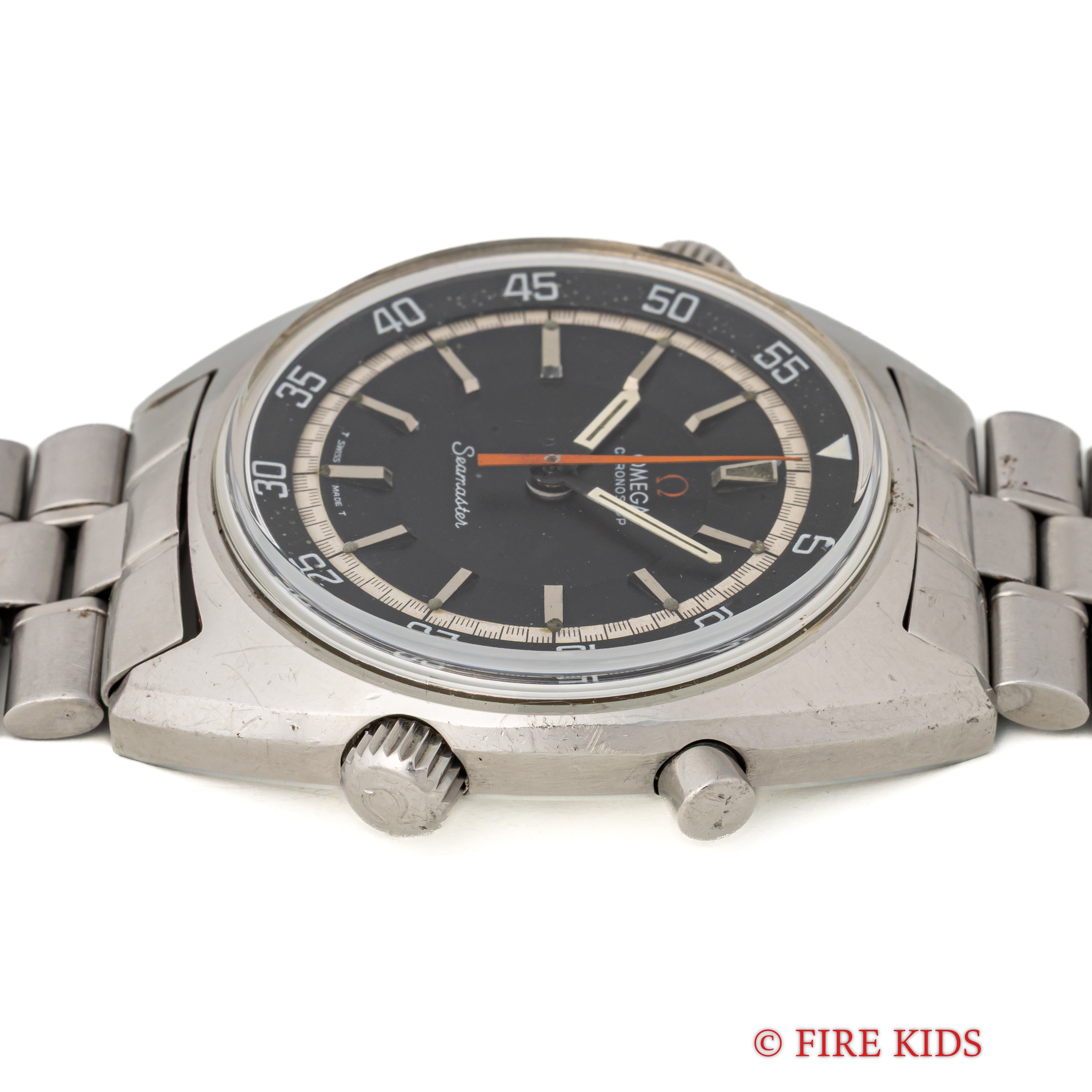 オメガ クロノストップ 手巻き Cal.865 1969年製 純正ブレス付き