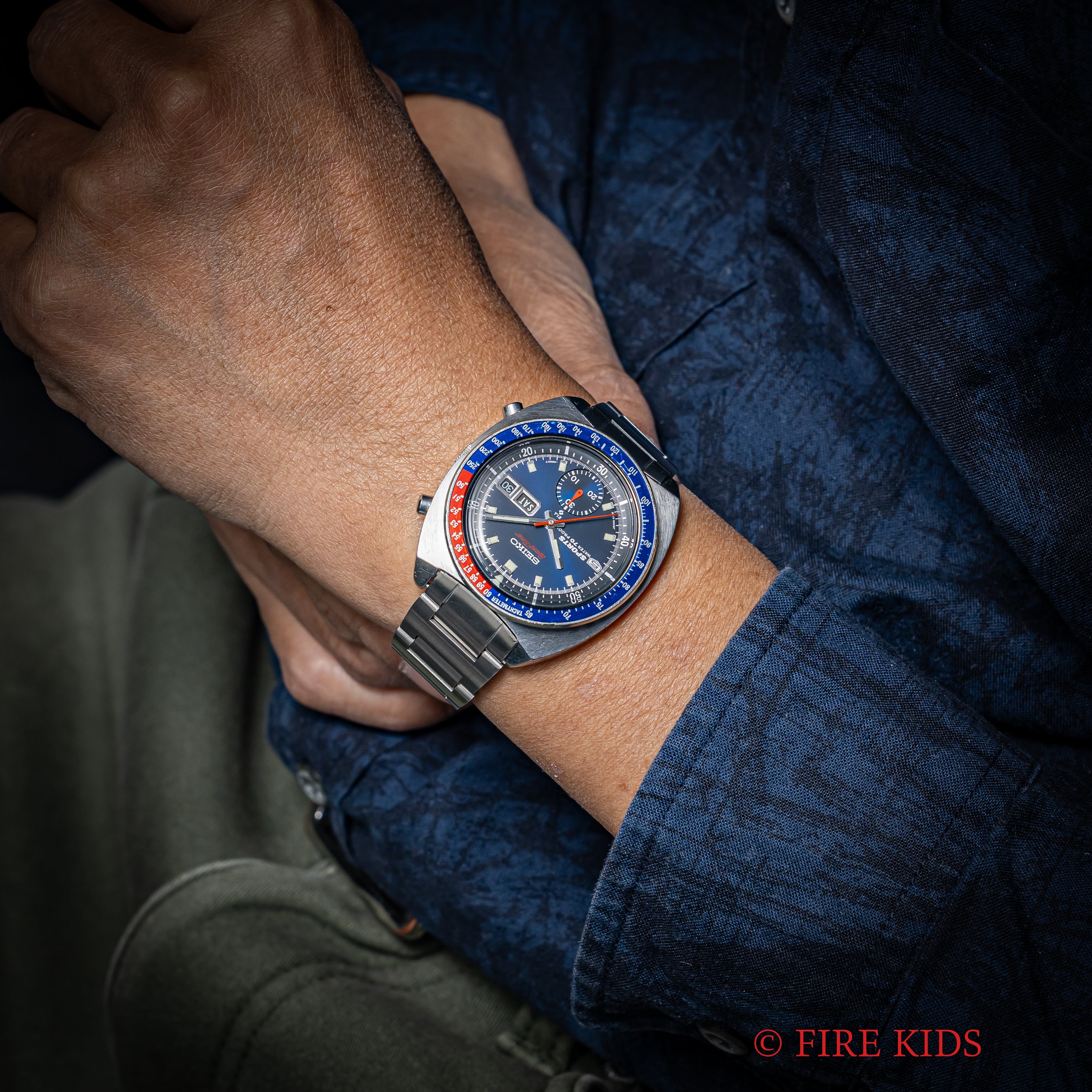 セイコー 1969年製 5スポーツ スピードタイマー Ref.6139-6000 クロノグラフ 箱、タグ、取扱説明書付き