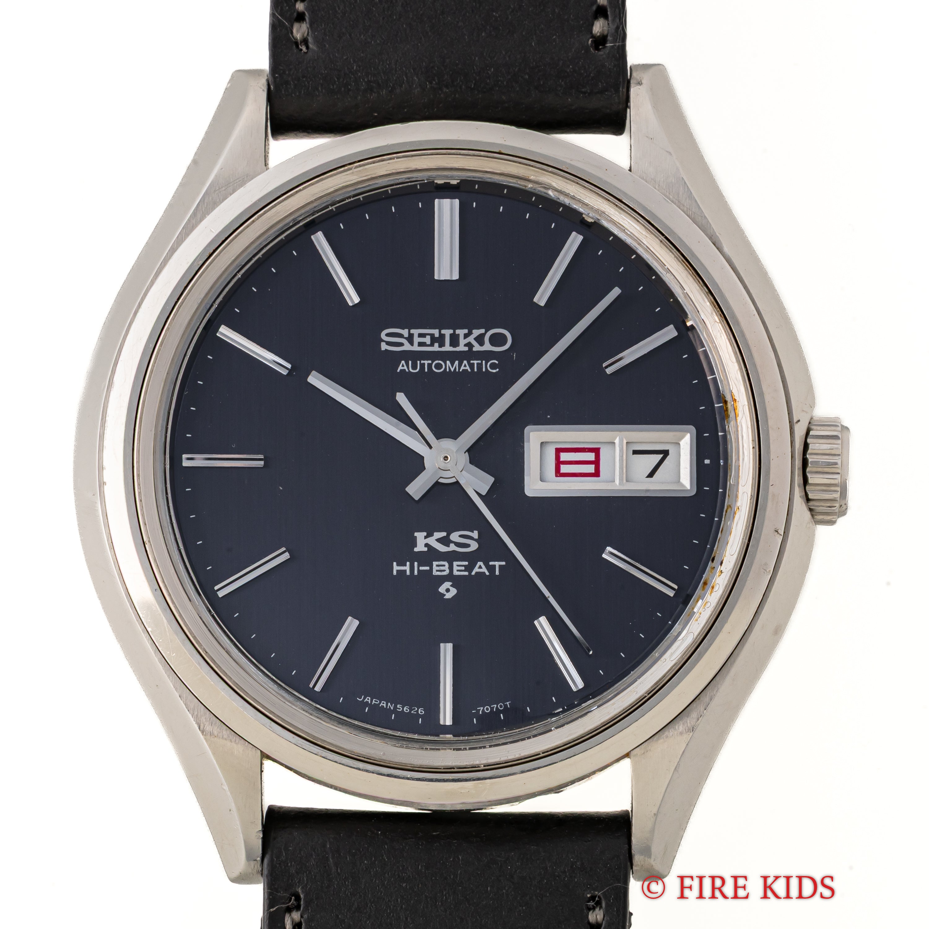 キングセイコー 56KSデイデイト 1971年製 Ref.5626-7120 グレーダイヤル ハイビート自動巻き
