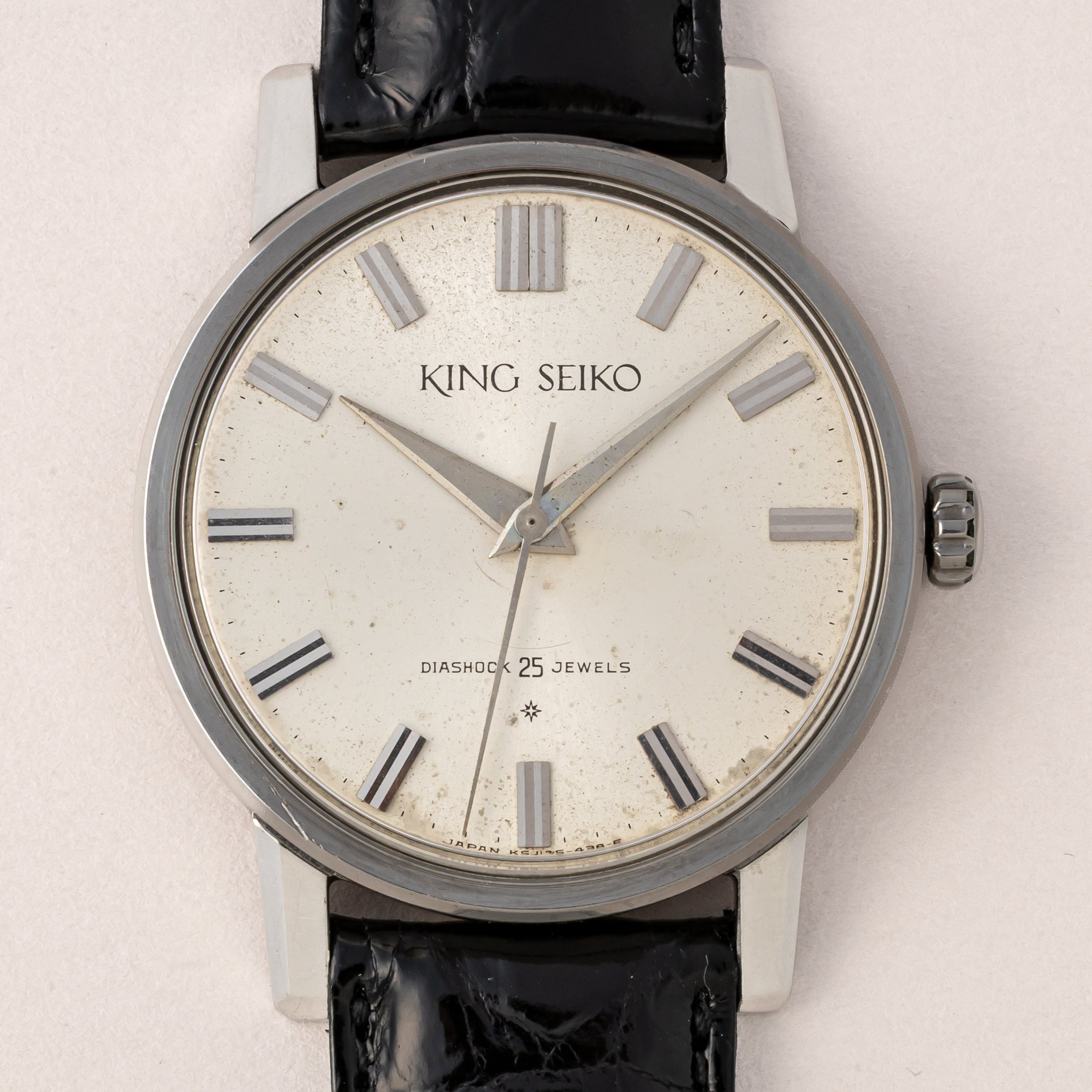 キングセイコーファーストモデル SDダイヤル 1962年製 ステンレスケース Ref.J14102E 箱付き