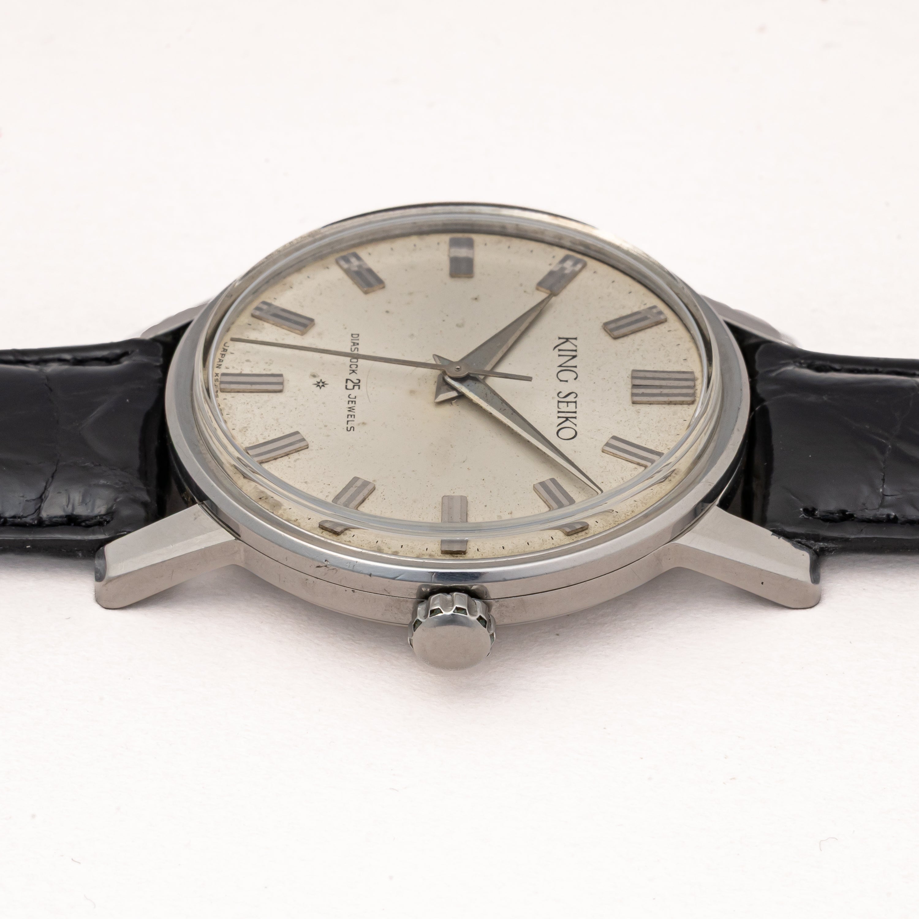 キングセイコーファーストモデル SDダイヤル 1962年製 ステンレスケース Ref.J14102E 箱付き