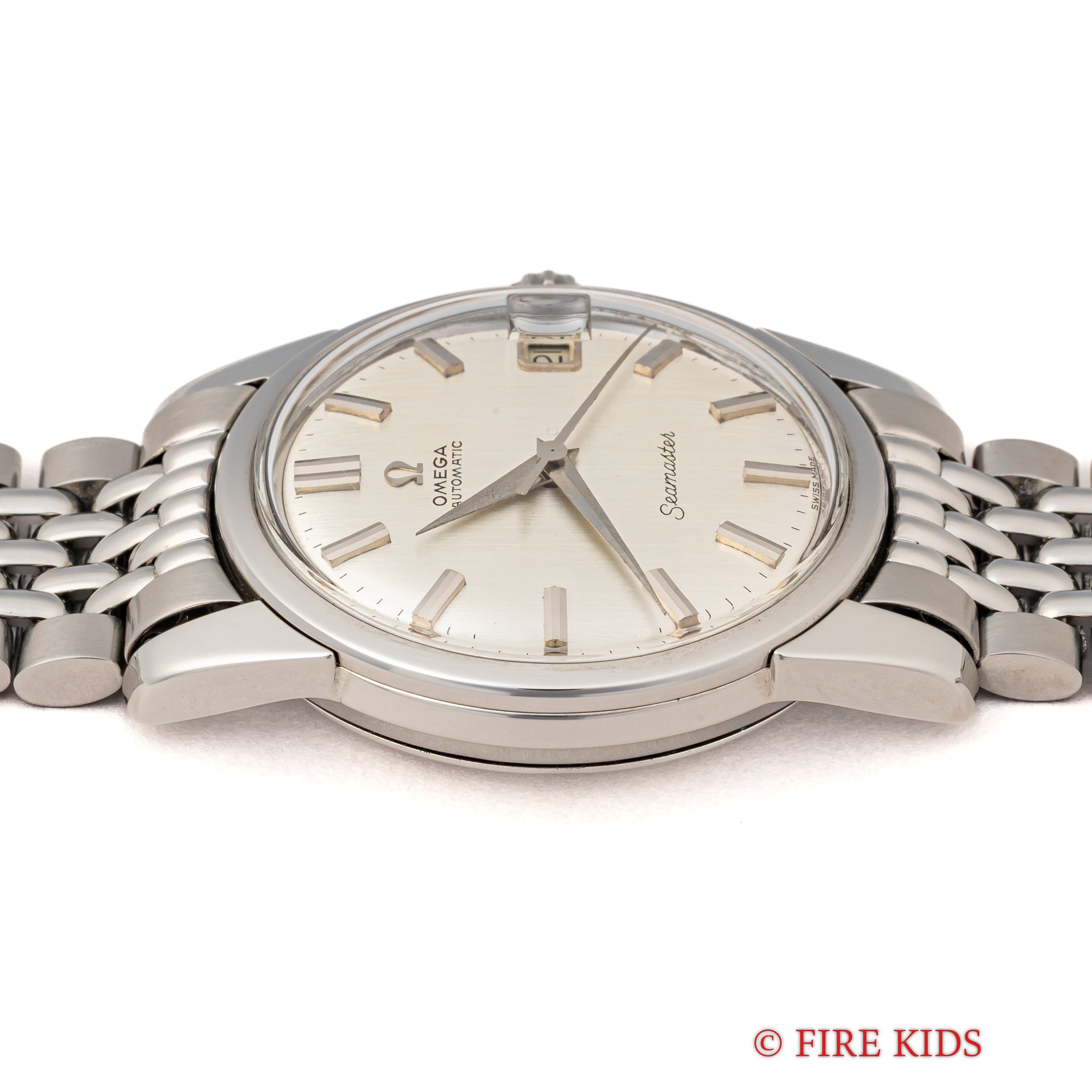 オメガ シーマスター オートマチック 1963年製 Ref.166.009 シルバーダイヤルCal.562 純正ブレス