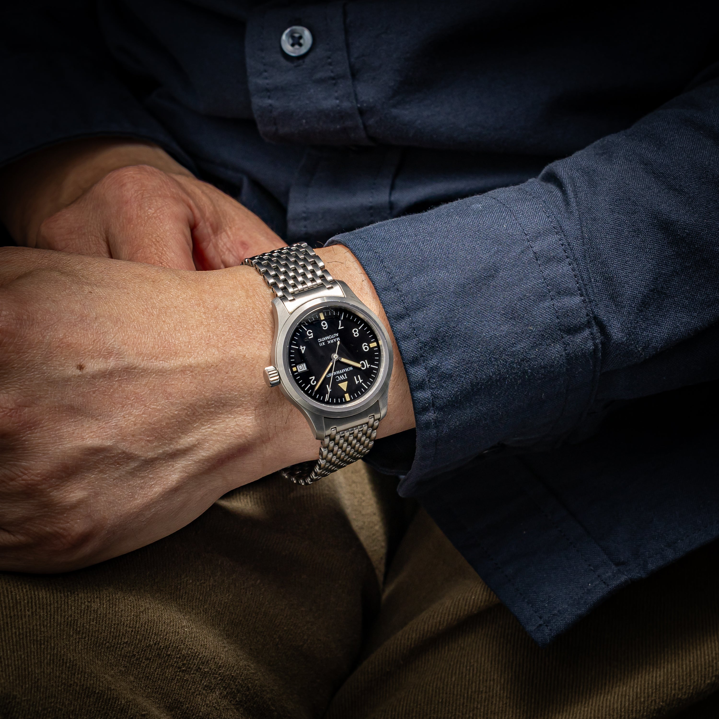 送料無料 新品未使用 IWC ポートフィノ 艶無し メンズ腕時計