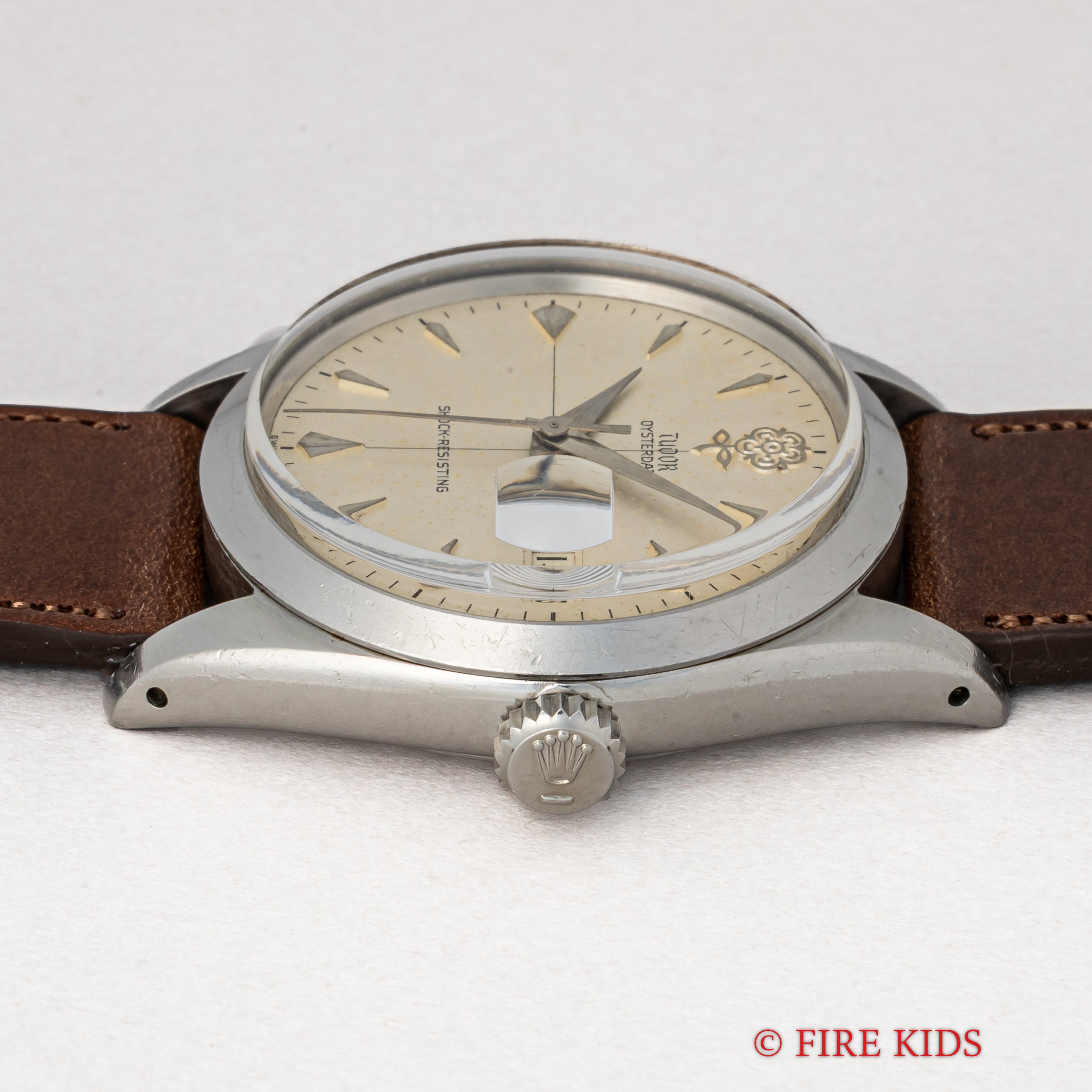 チューダー デカバラ クロスライン オイスターデイト 1960年製（昭和35年製）Ref.7939 手巻 王冠リューズ