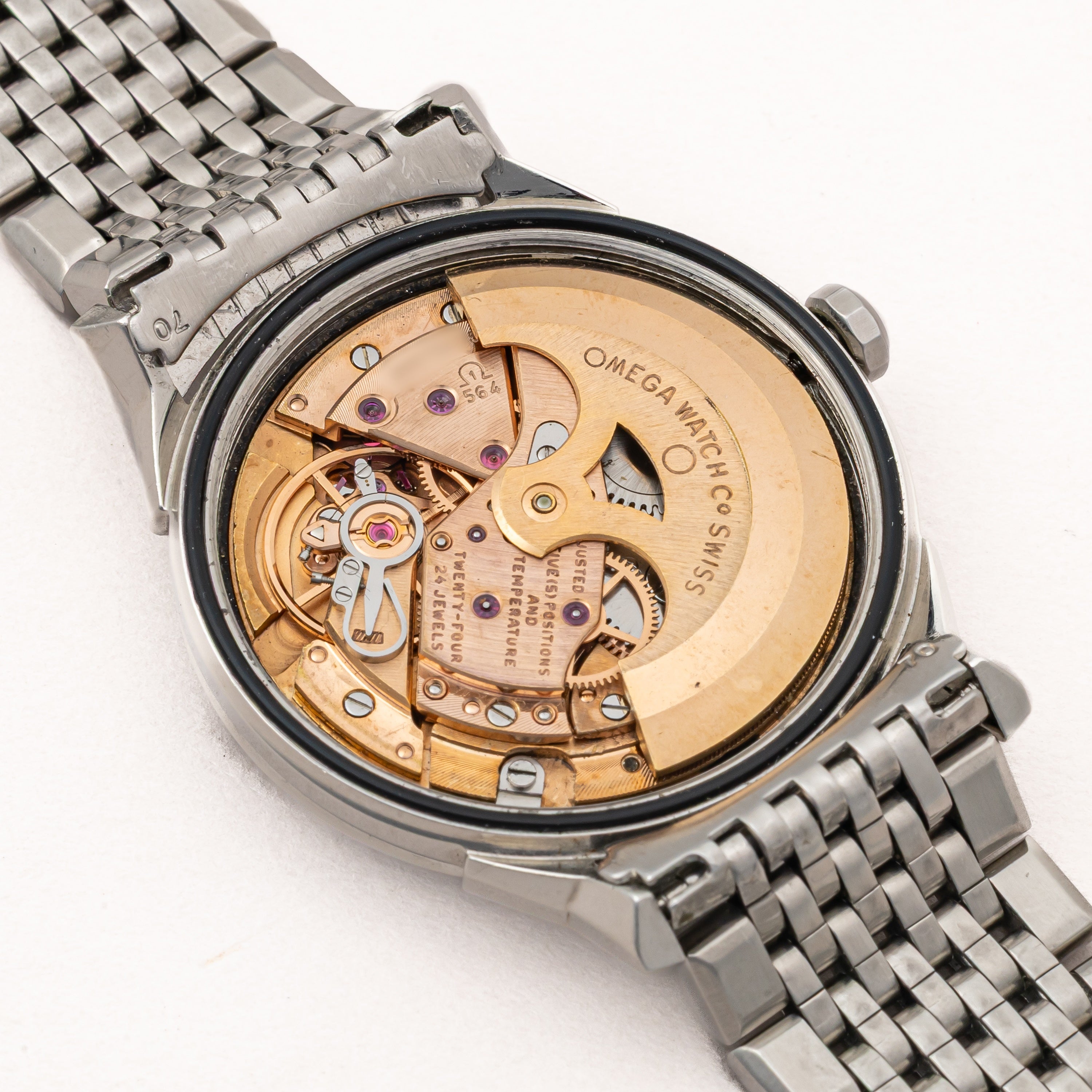 オメガ コンステレーション12角 1967年製 Ref.168.005 ブラックミラーダイヤル 箱付き