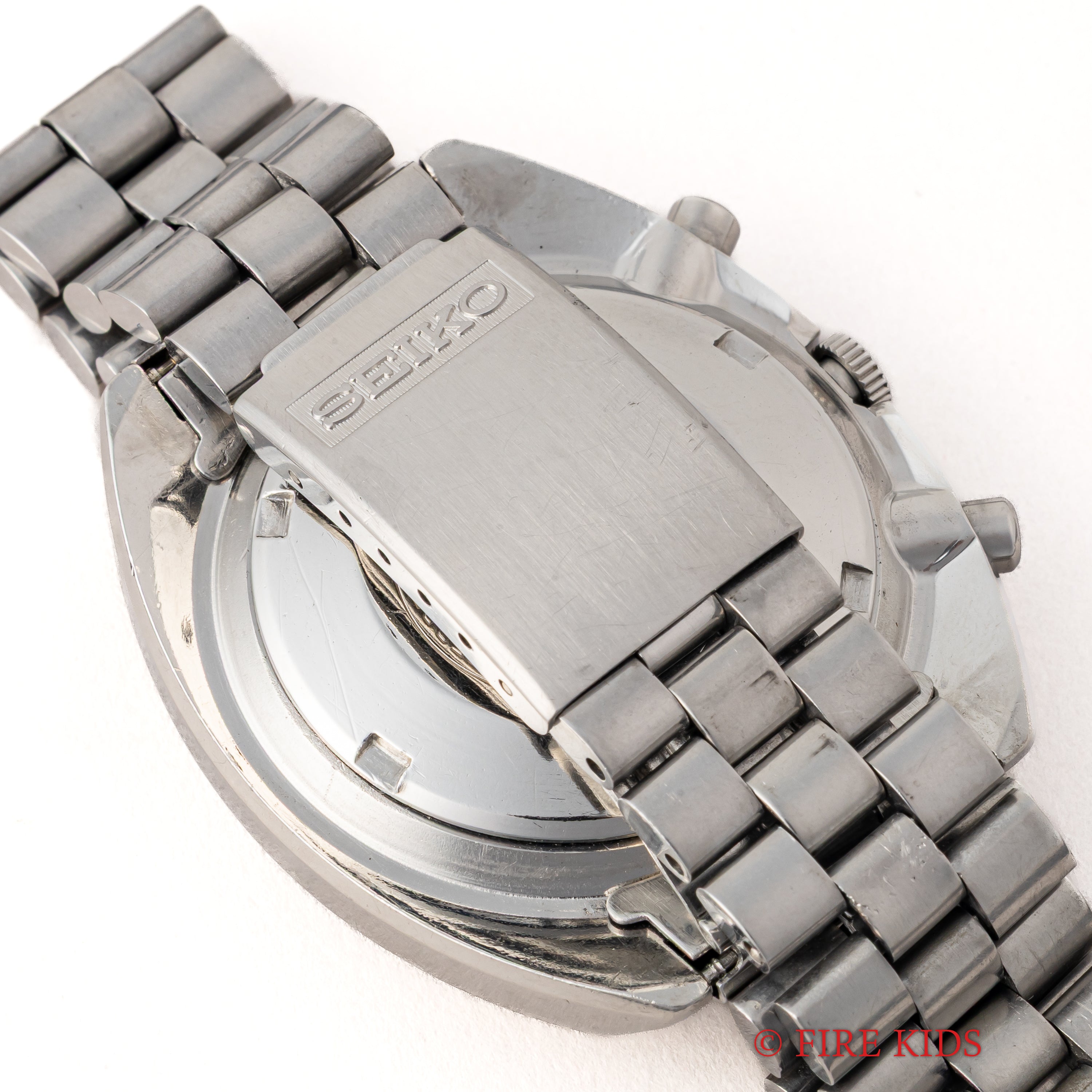 セイコー Ref.6139-6000 “ポーグ” シルバーダイヤル 自動巻クロノグラフ 純正ブレス付 1969年製