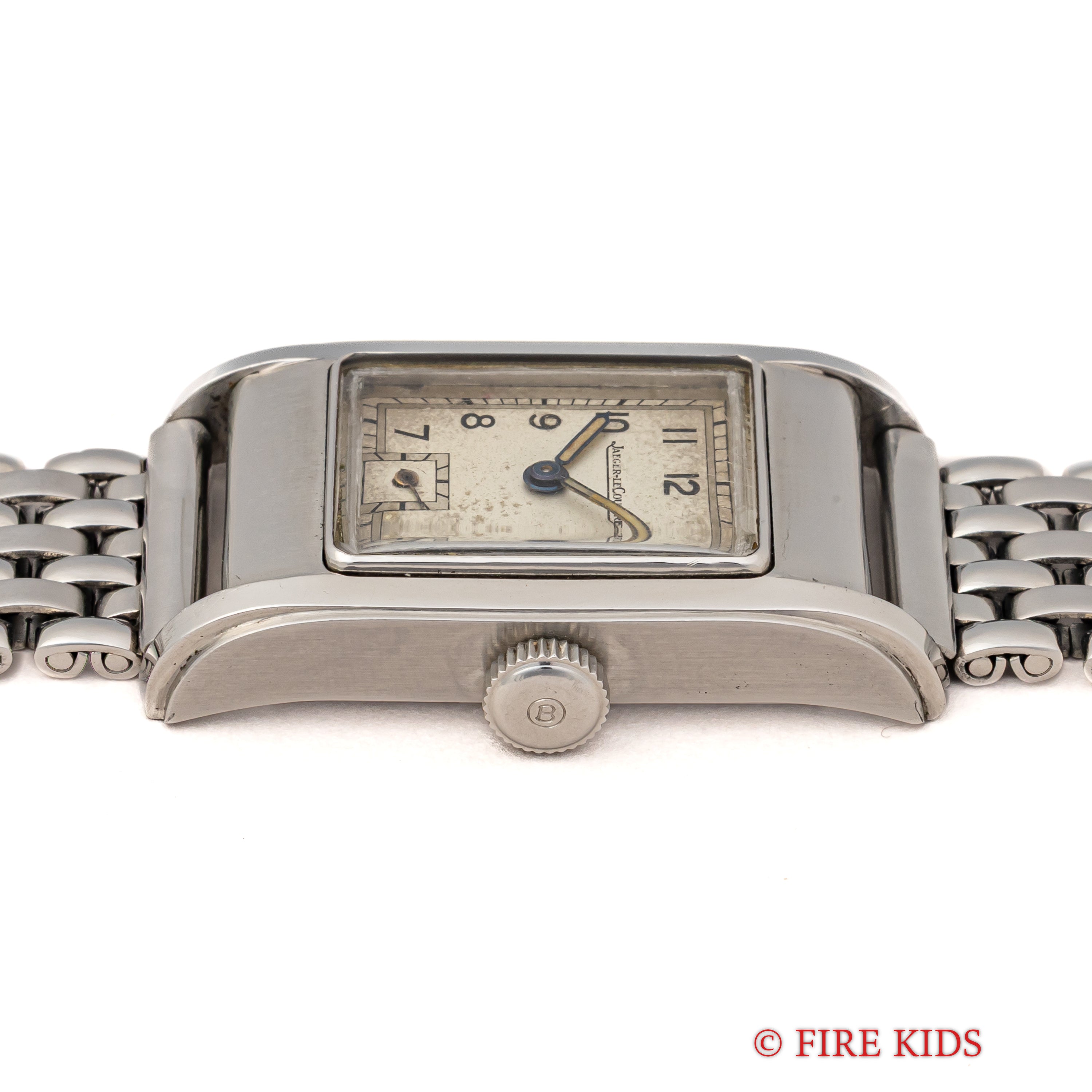 ジャガールクルト マリーン2ケース 防水レクタンギュラー 1940年代製