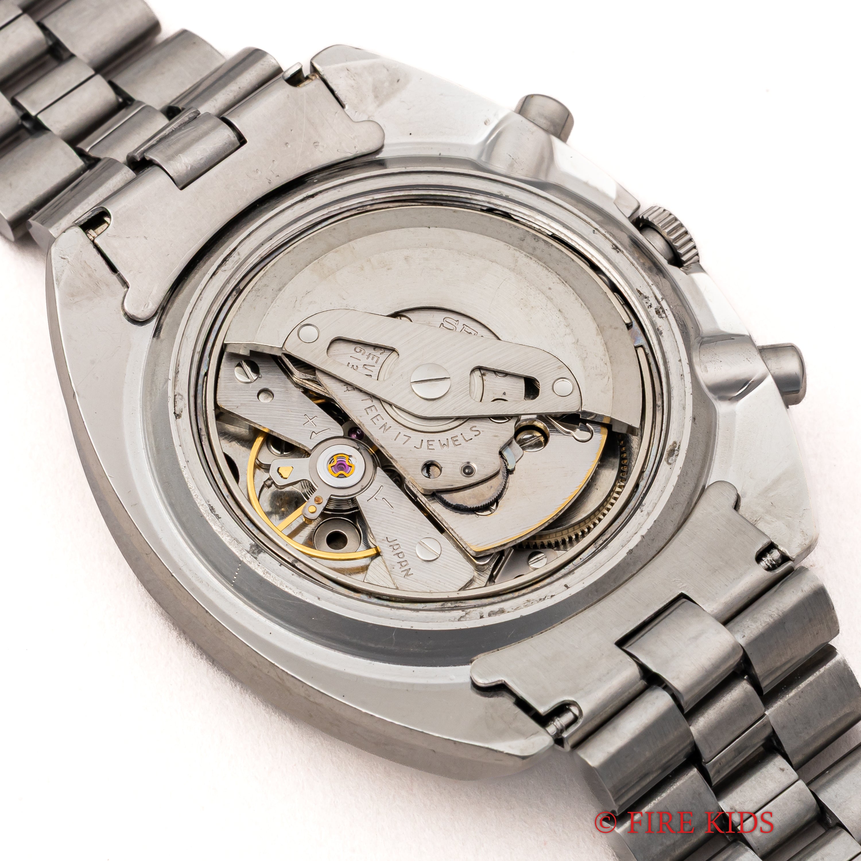 セイコー Ref.6139-6000 “ポーグ” シルバーダイヤル 自動巻クロノグラフ 純正ブレス付 1969年製