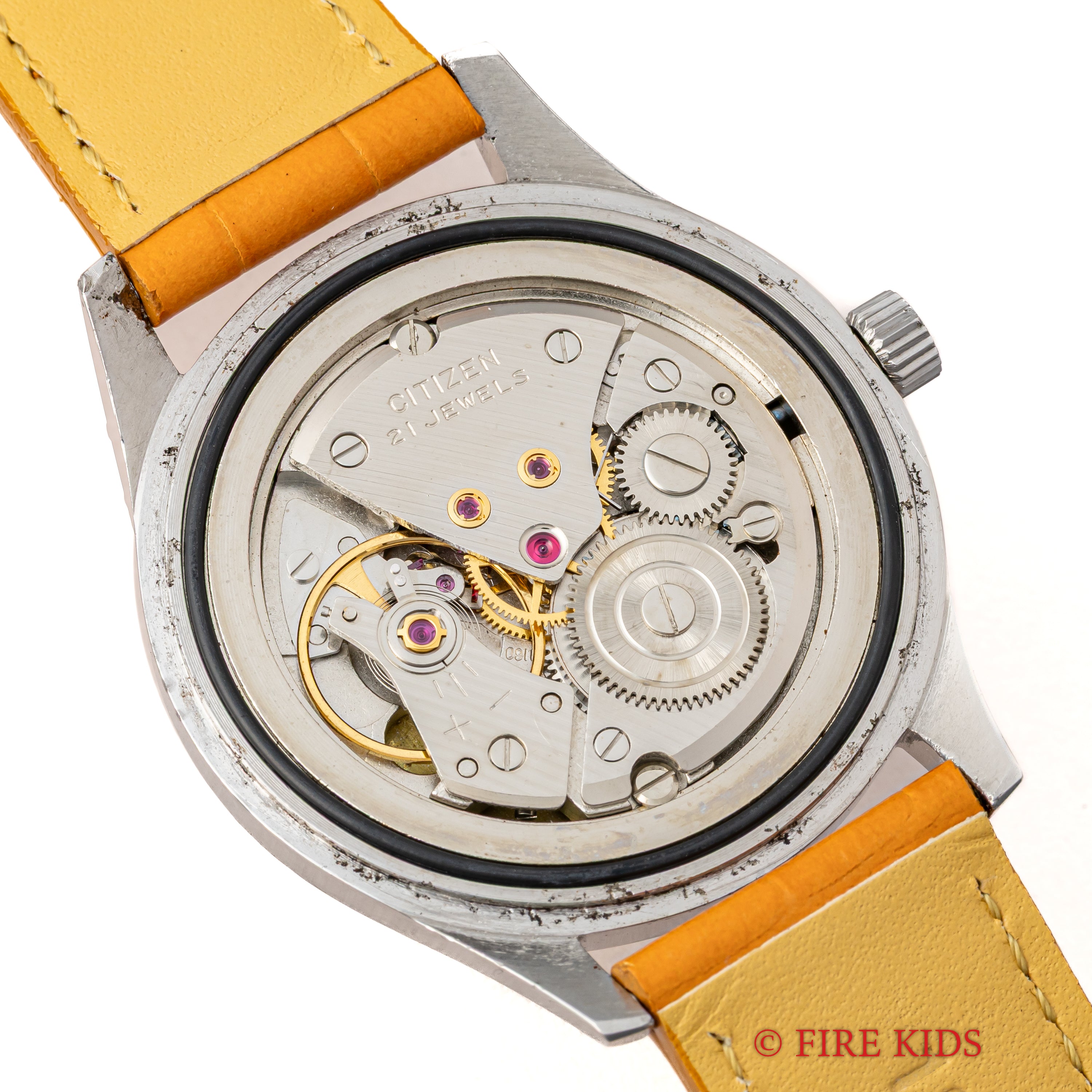 シチズン ホーマー 国鉄 1969年製 鉄道時計 手巻き 秒針規制装置 昭和44年