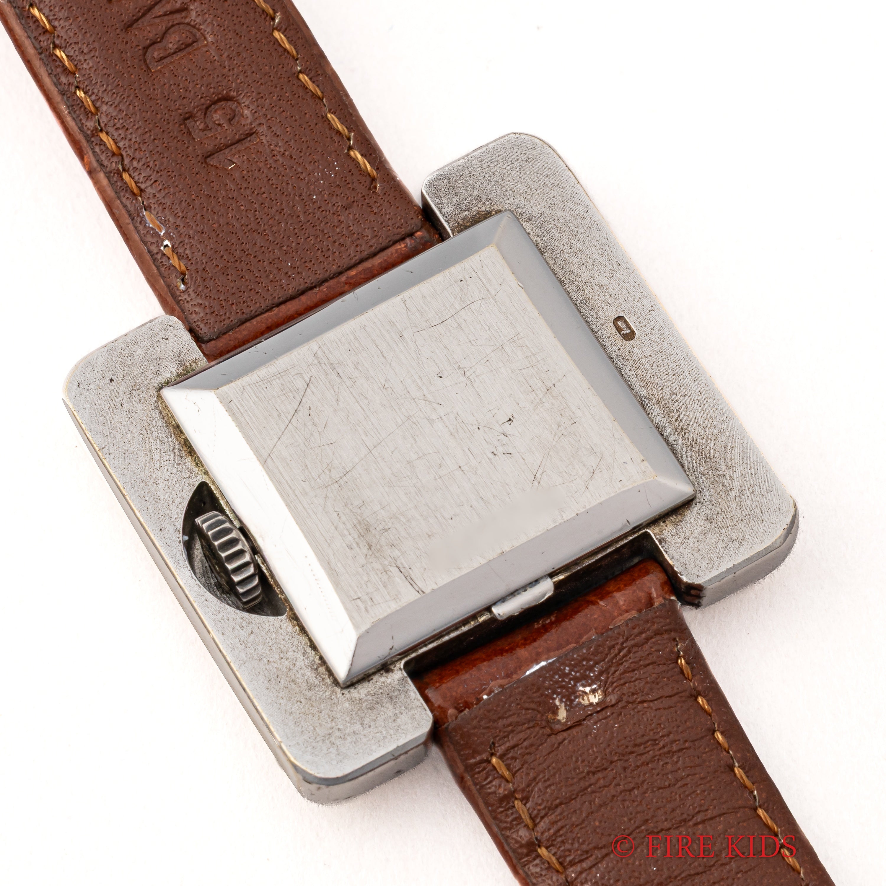 ロンジン スクエア 銀無垢ケース 手巻き 1970年代製年代製 セルジュ・マンゾンデザイン