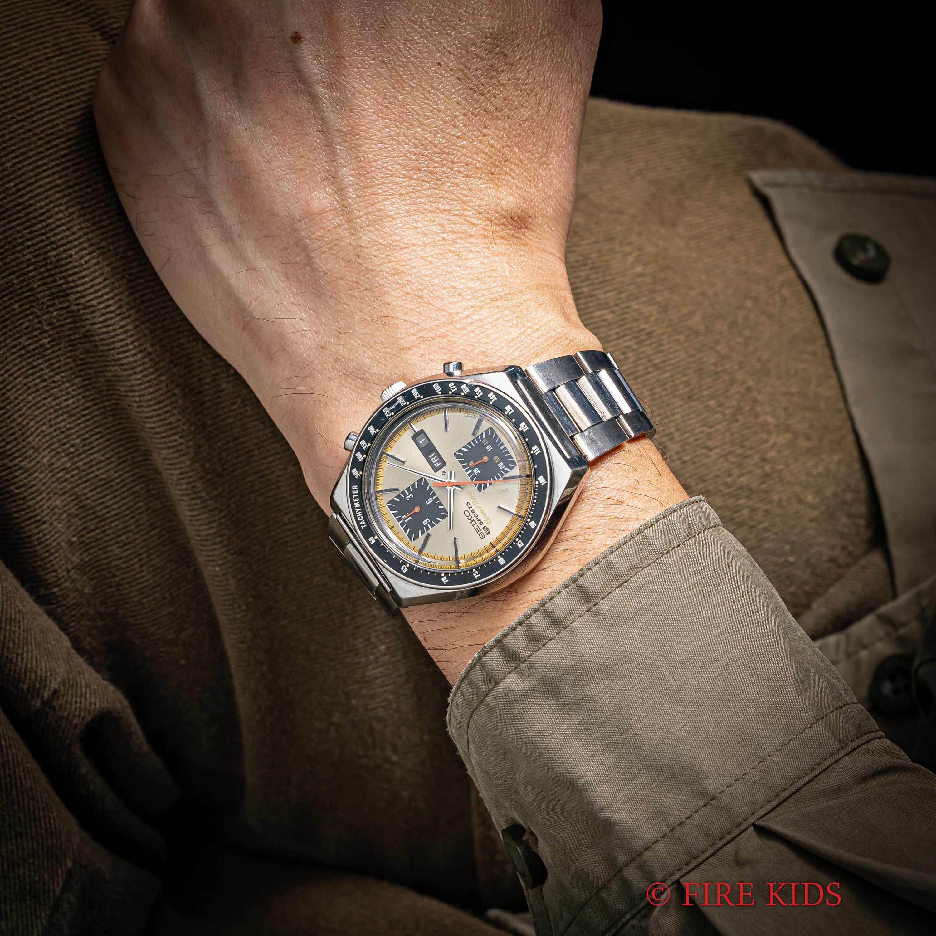 セイコー スピードタイマー 角目 1975年製 クロノグラフ Ref.6138-0030