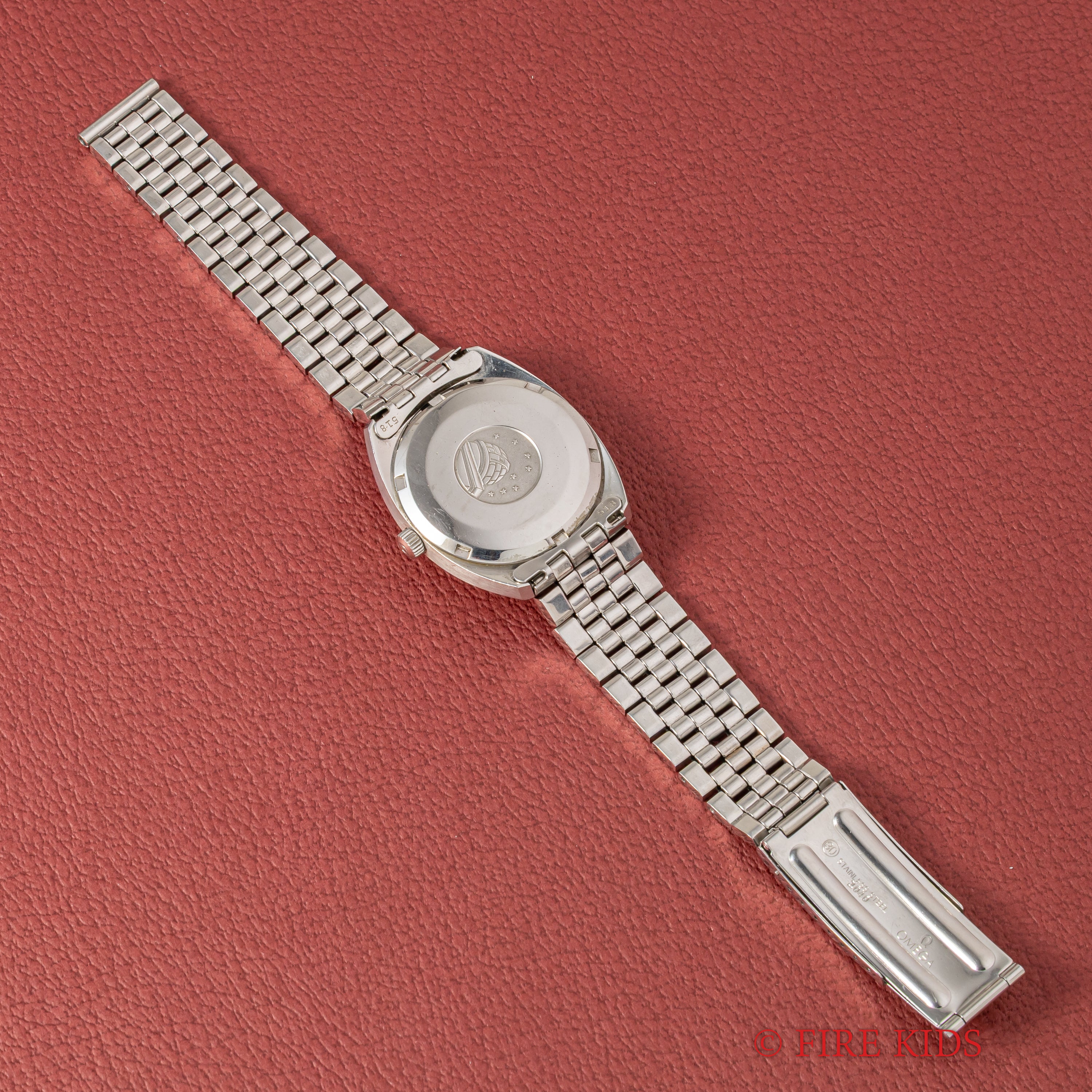 オメガ コンステレーション ジェンタ 1968年製 Ref.ST168029 リネンダイヤル 純正ブレス WGコインエッジベゼル