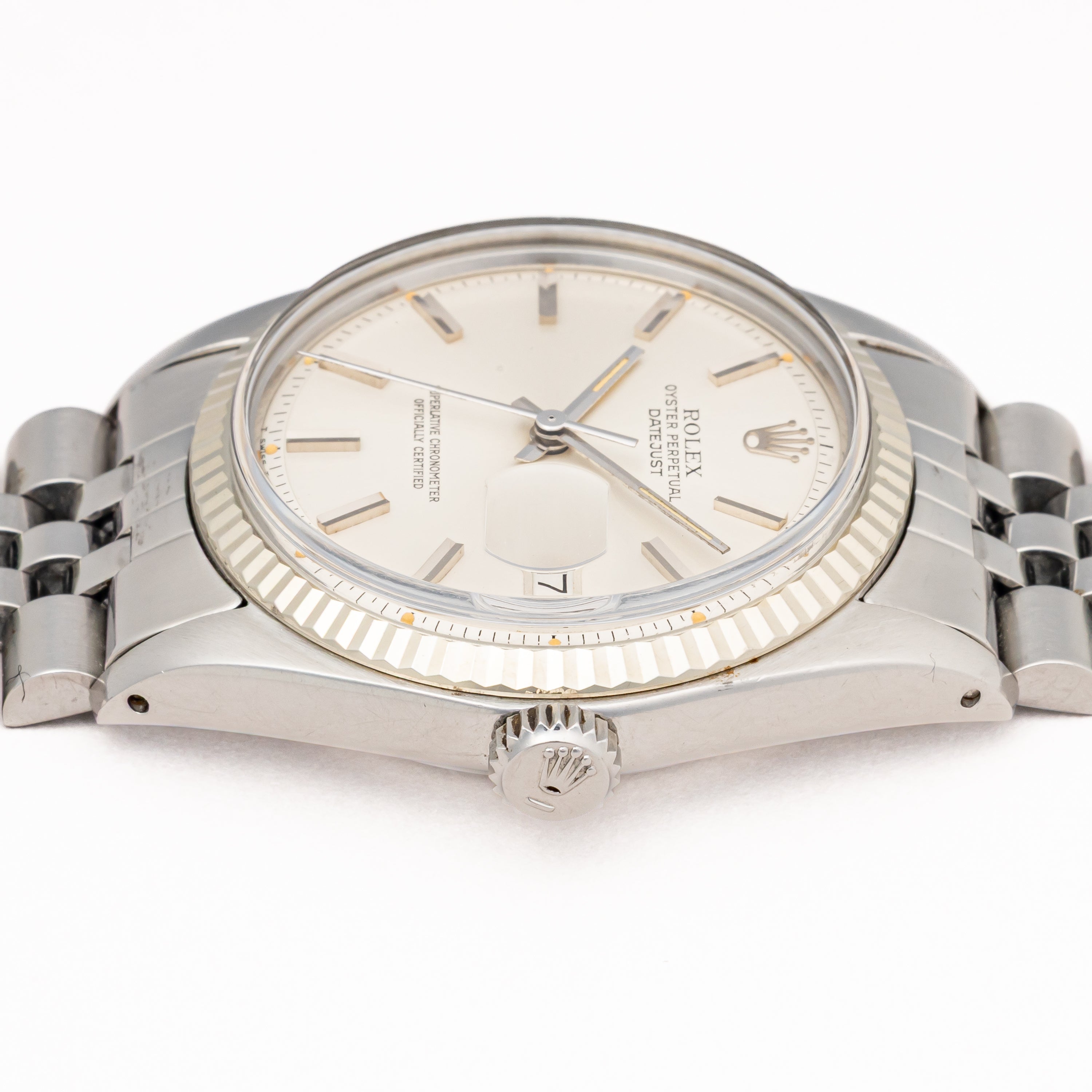 ロレックス デイトジャスト 1974年製 Ref.1601 シルバーダイヤル 純正ジュビリーブレス