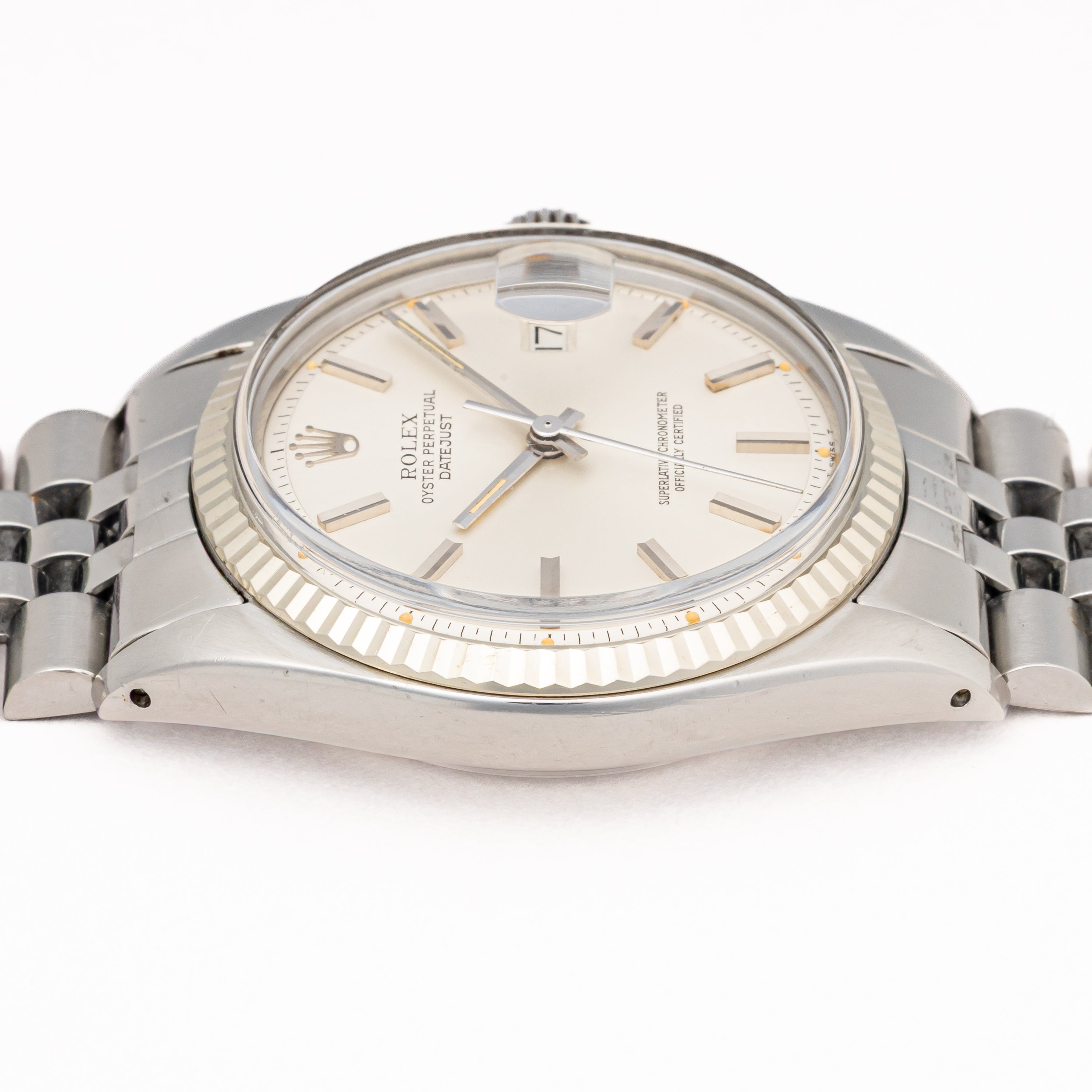 ロレックス デイトジャスト 1974年製 Ref.1601 シルバーダイヤル 純正ジュビリーブレス