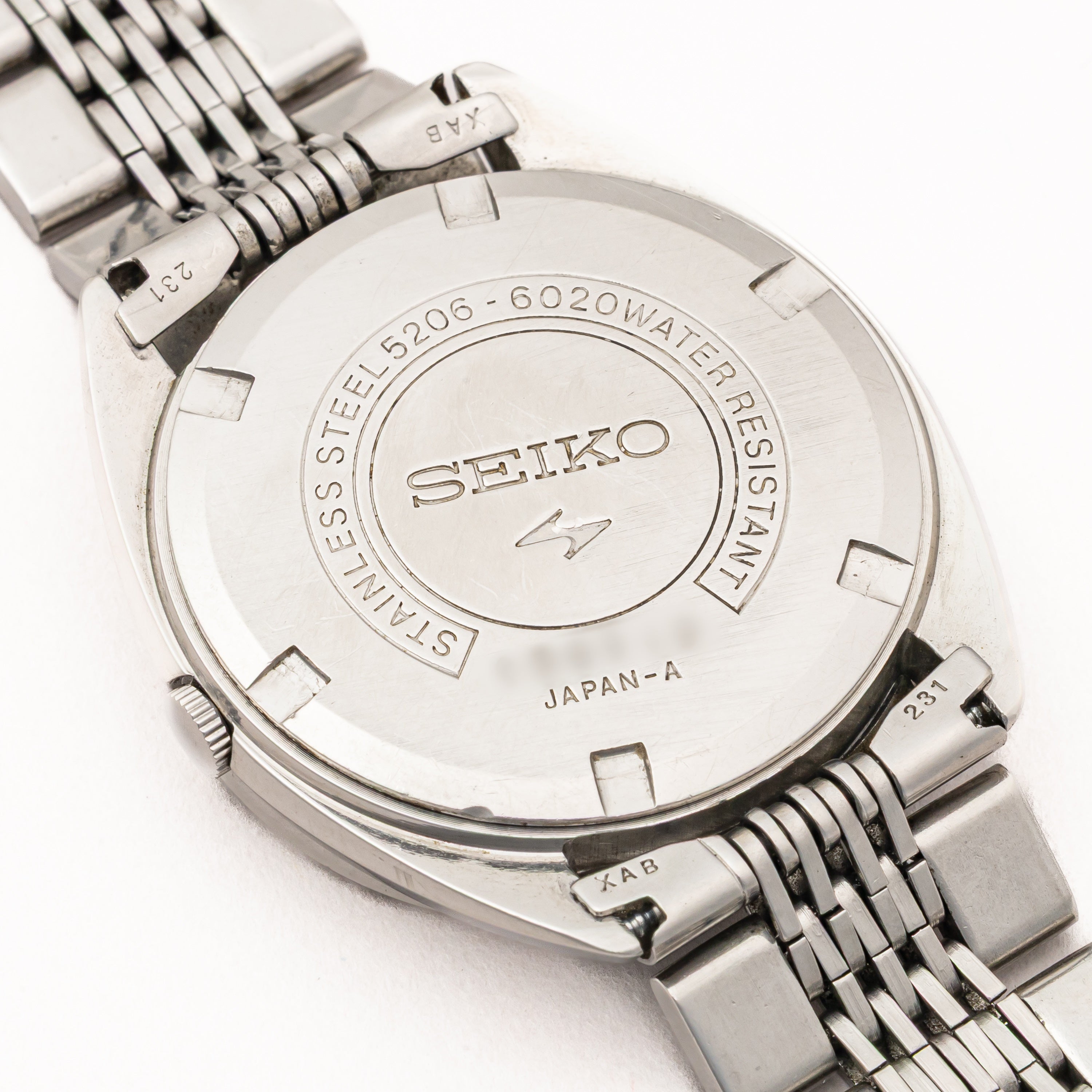 美品 SEIKO セイコー ロードマチック LM 全数ダイヤル 純正ブレス付 セイコー LM 1971年製 グレーダイヤル 超硬ケース Ref.5606-7200